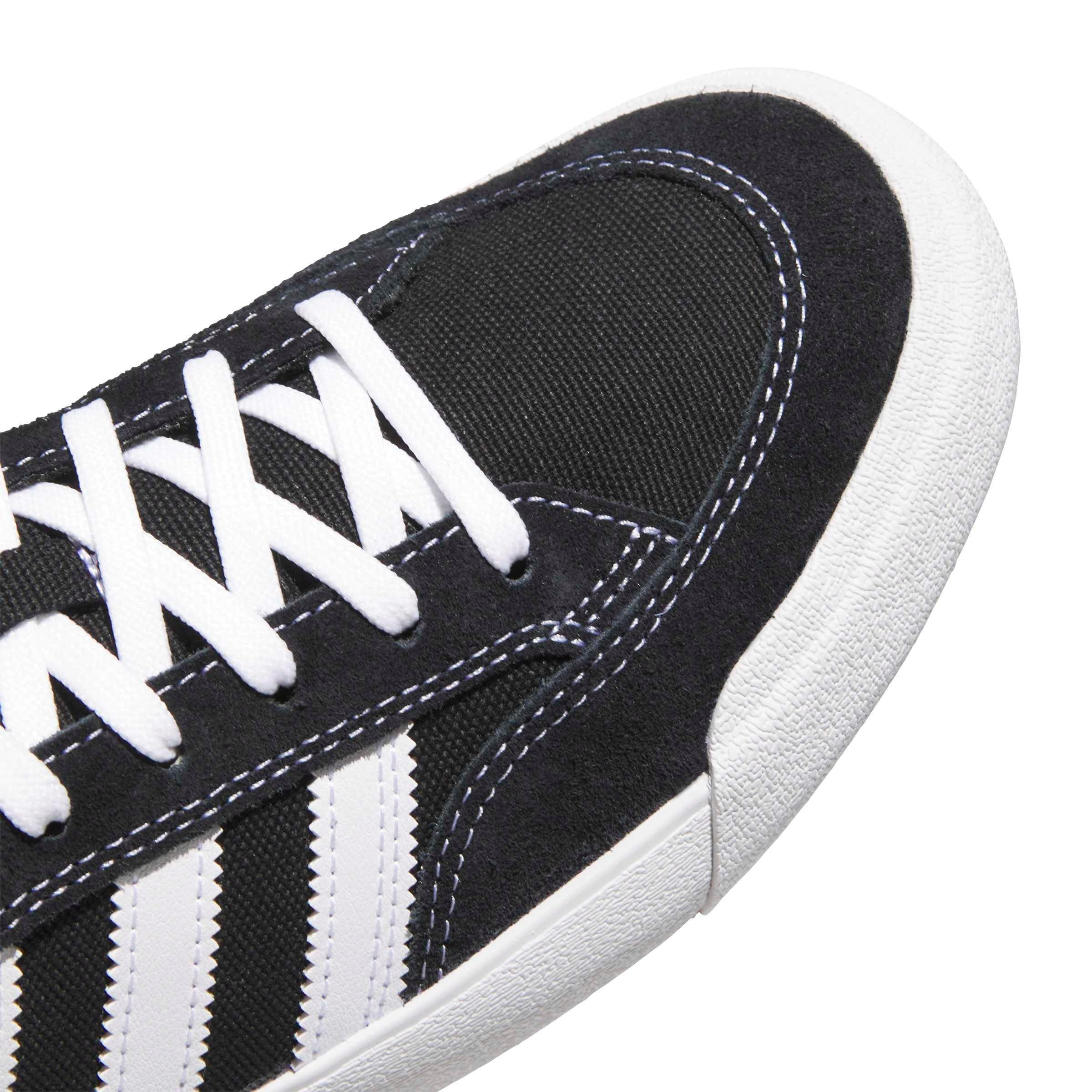 adidas Nora "Core Black/Ftwr White/Bluebird" Men's Skateboarding Shoe - BLACK/WHITE/BLUEBIRD Thumbnail View 8