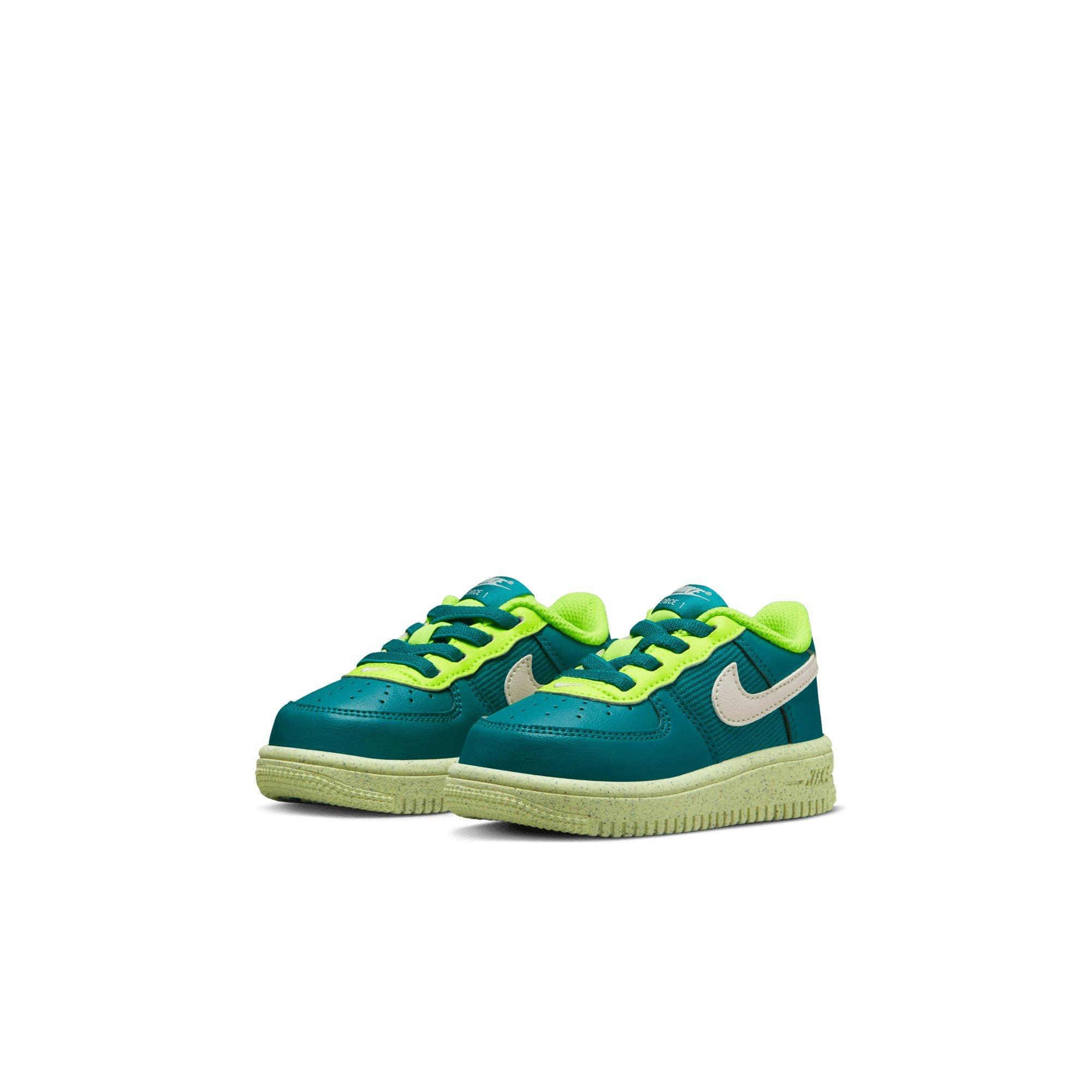 Nike Force 1 Crater Next Nature Infant Boys' "Bright Spruce/Phantom/Volt/Barely Volt" Shoe