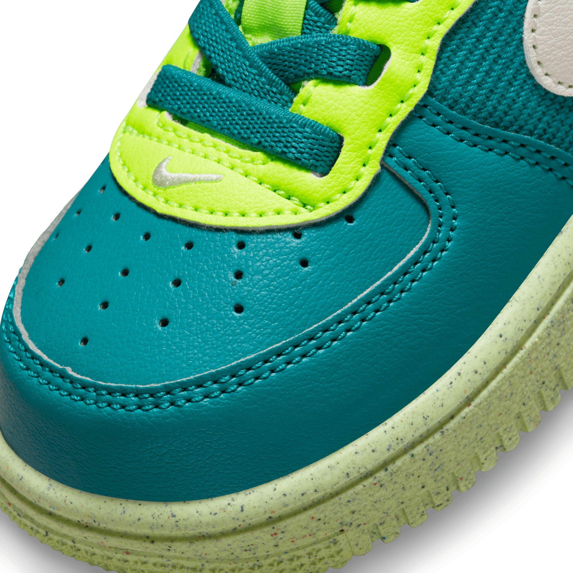 Nike Force 1 Crater Next Nature Infant Boys' "Bright Spruce/Phantom/Volt/Barely Volt" Shoe