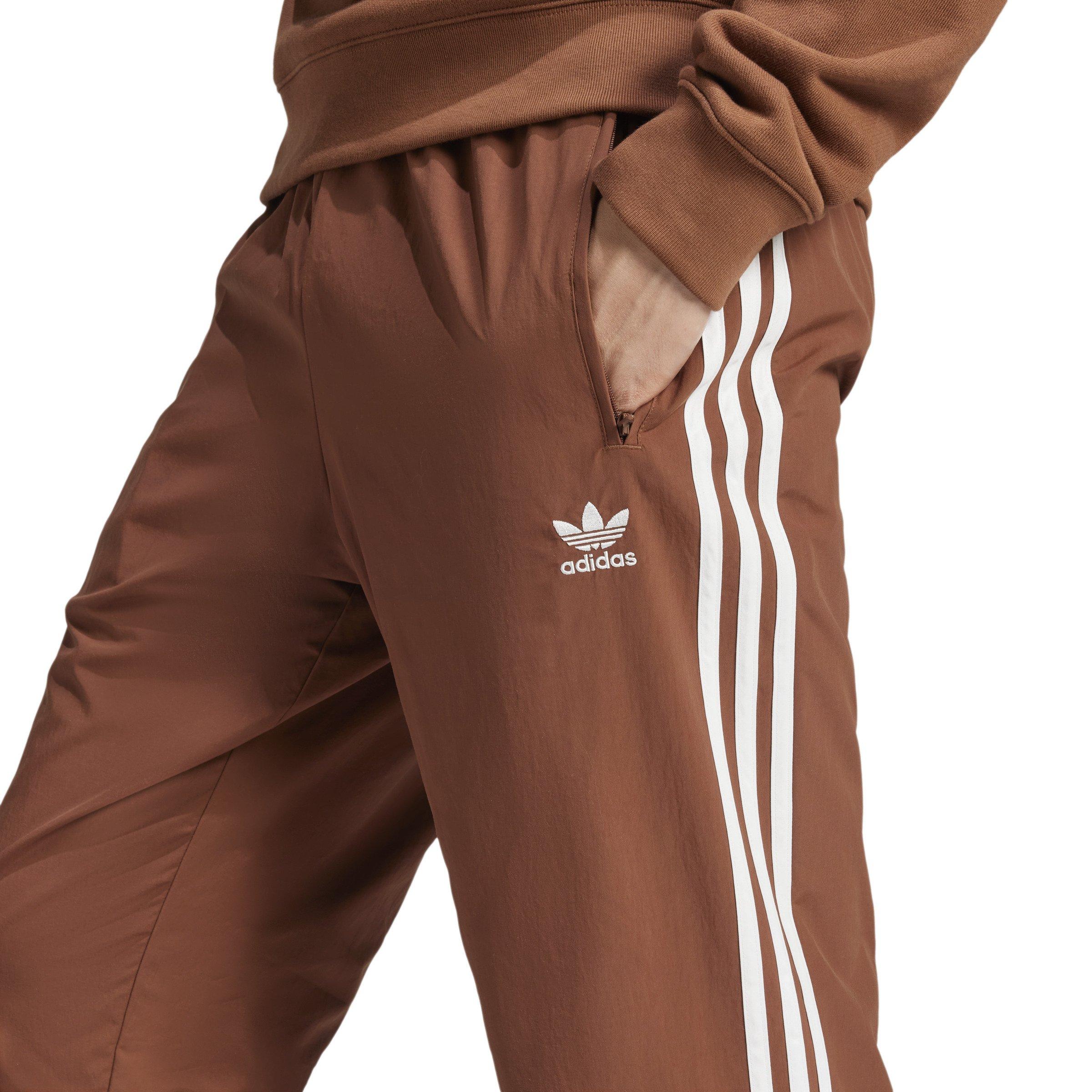 ★adidas★ Woven Firebird Track Pants Brown IZ2419 adidas Adicolor Woven Firebird Track Pants - Brown | Free