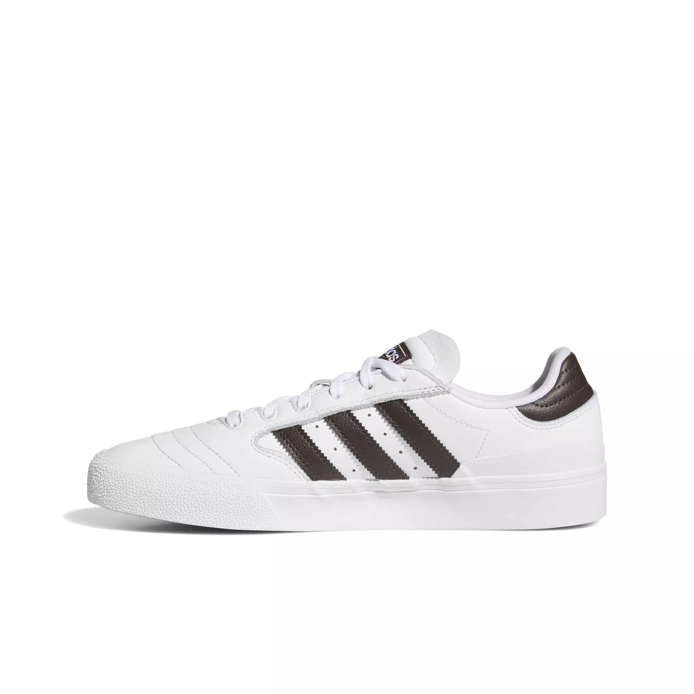 adidas Busenitz Vulc II "Ftwr White/Aurora Coffee/Gold Metallic" Men's Skateboarding Shoe - WHITE/COFFEE/GOLD