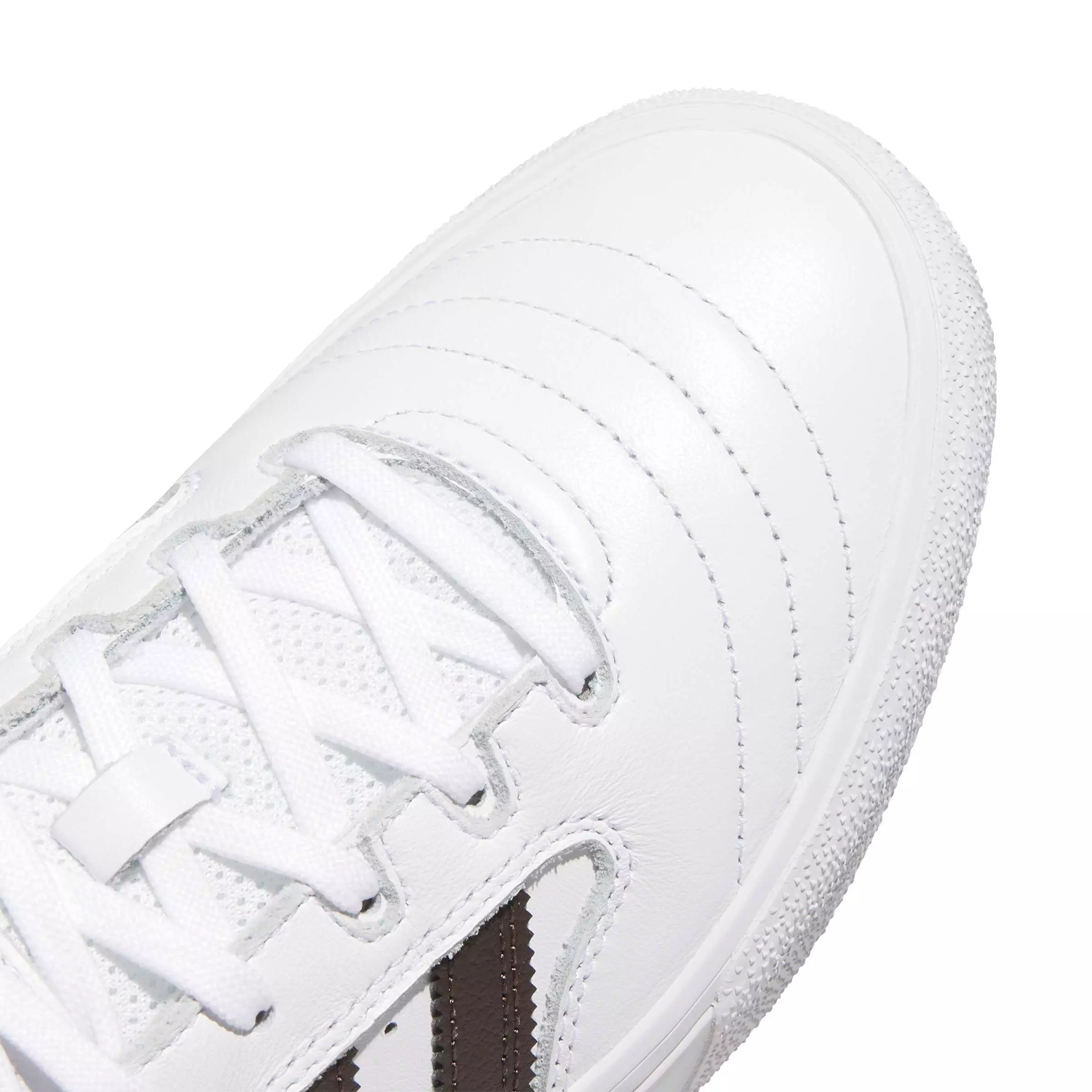 adidas Busenitz Vulc II "Ftwr White/Aurora Coffee/Gold Metallic" Men's Skateboarding Shoe - WHITE/COFFEE/GOLD