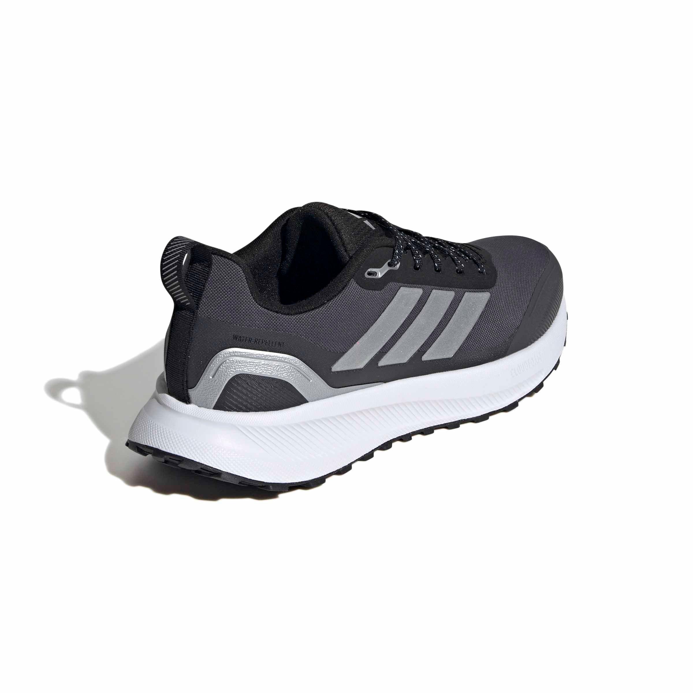 adidas Runfalcon 5 TR "Core Black/Silver Metallic/Carbon" Women's Running Shoe - BLACK/SILVER/CARBON