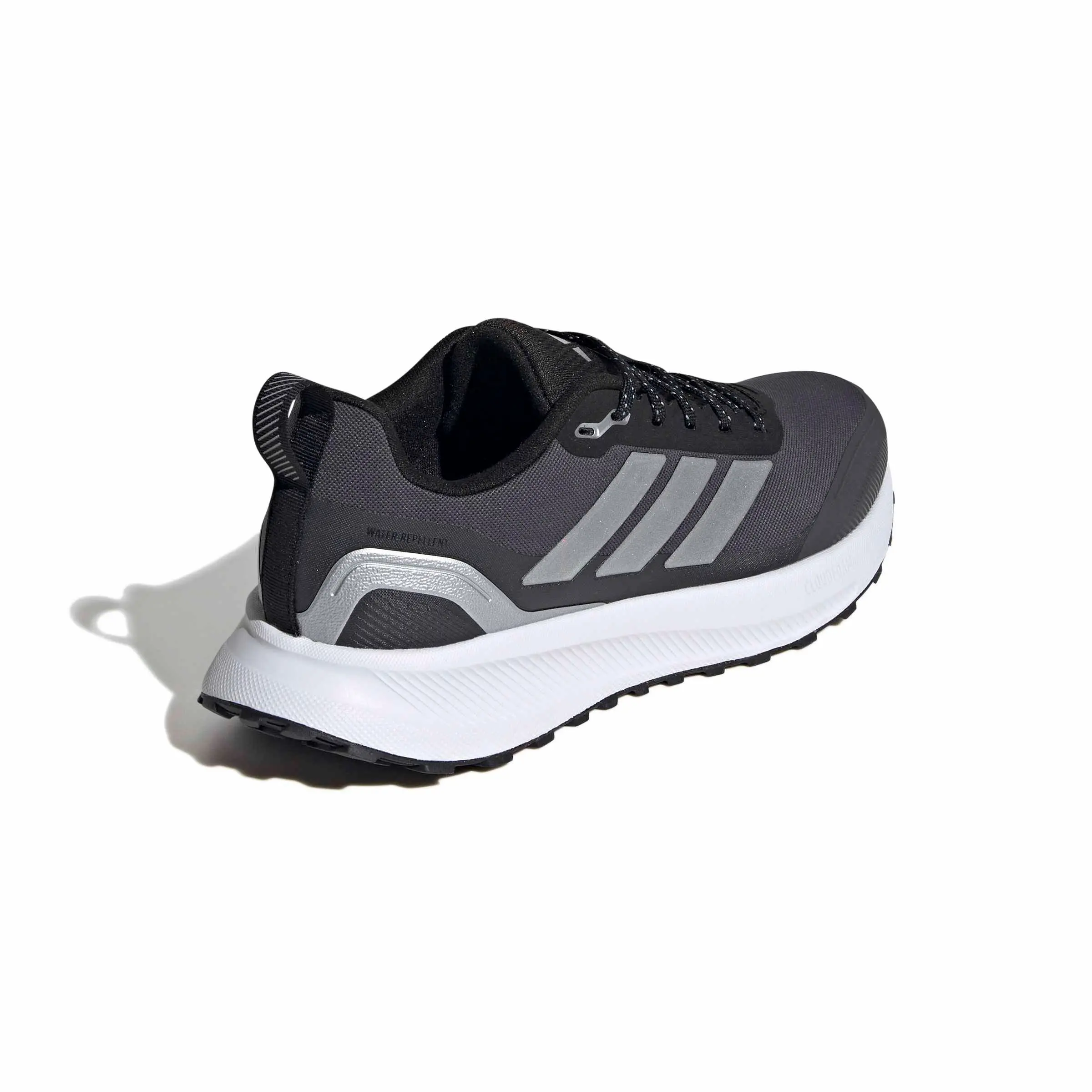 adidas Runfalcon 5 TR "Core Black/Silver Metallic/Carbon" Women's Running Shoe - BLACK/SILVER/CARBON