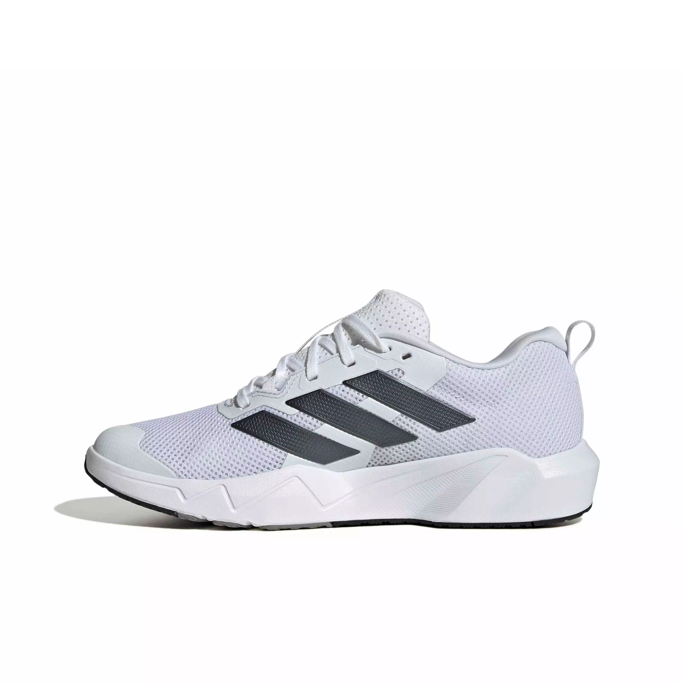 adidas Rapidmove Go "Ftwr White/Core Black/Iron Metallic" Men's Training Shoe - WHITE/BLACK/IRON