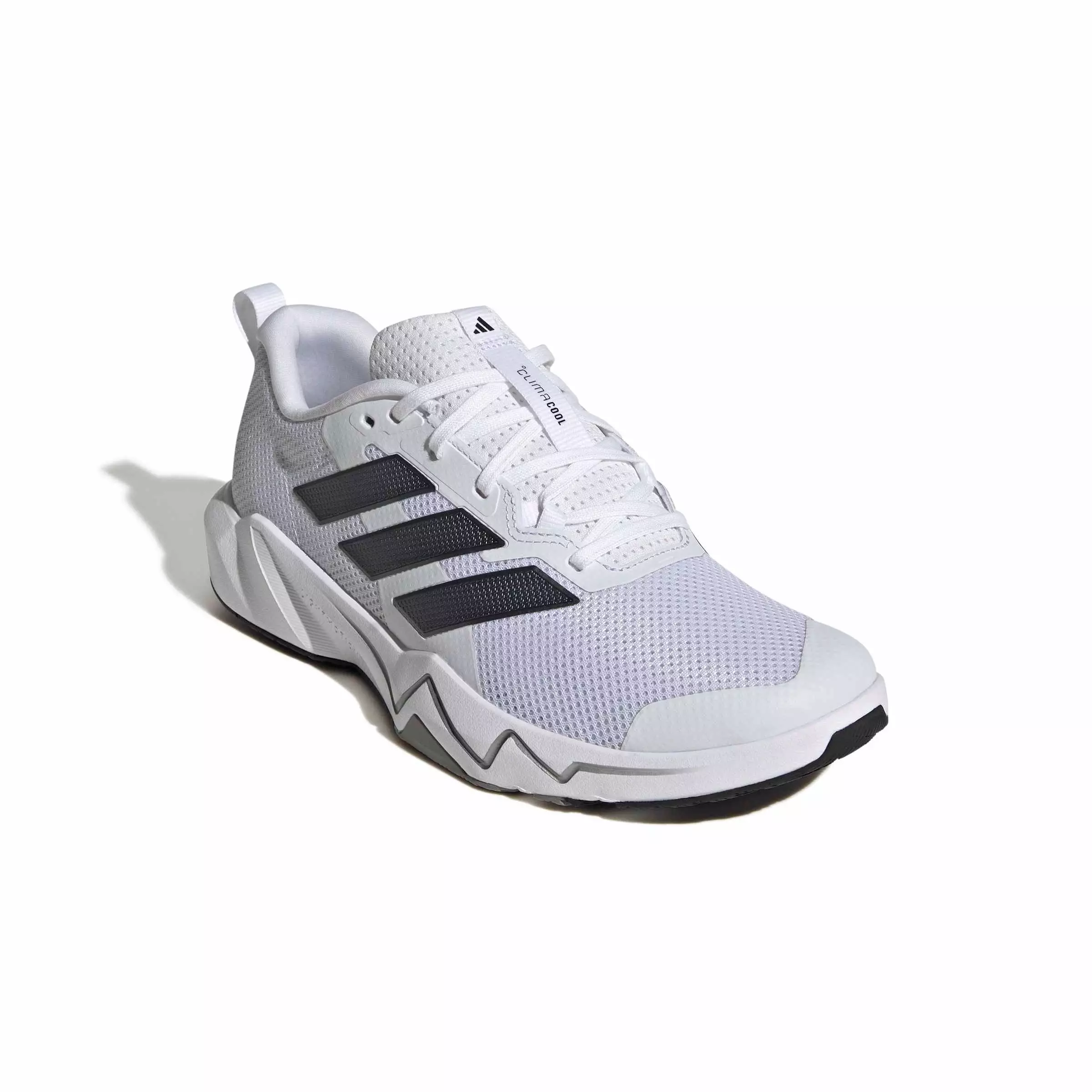 adidas Rapidmove Go "Ftwr White/Core Black/Iron Metallic" Men's Training Shoe - WHITE/BLACK/IRON