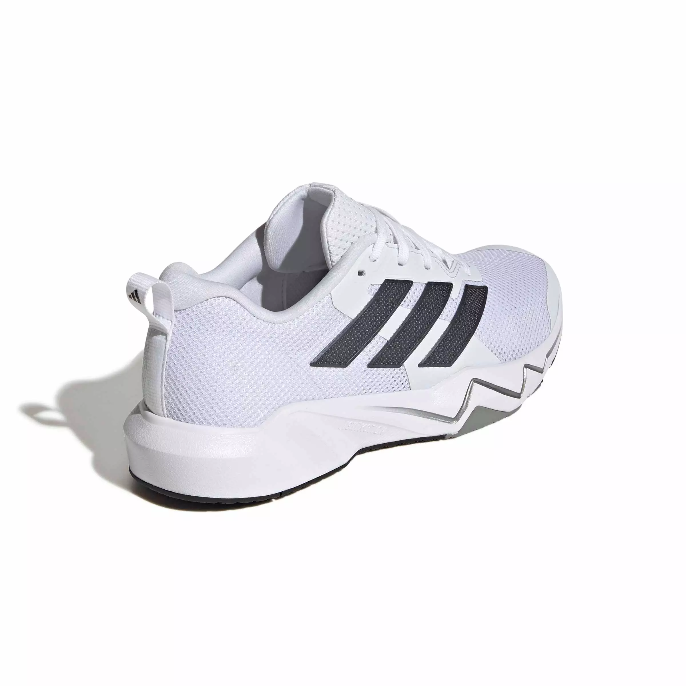 adidas Rapidmove Go "Ftwr White/Core Black/Iron Metallic" Men's Training Shoe - WHITE/BLACK/IRON