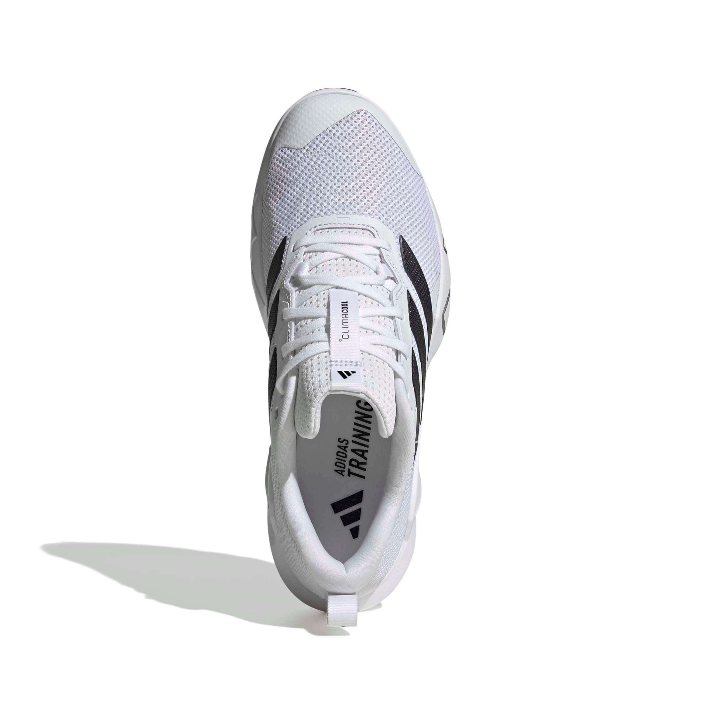 adidas Rapidmove Go "Ftwr White/Core Black/Iron Metallic" Men's Training Shoe - WHITE/BLACK/IRON Thumbnail View 5