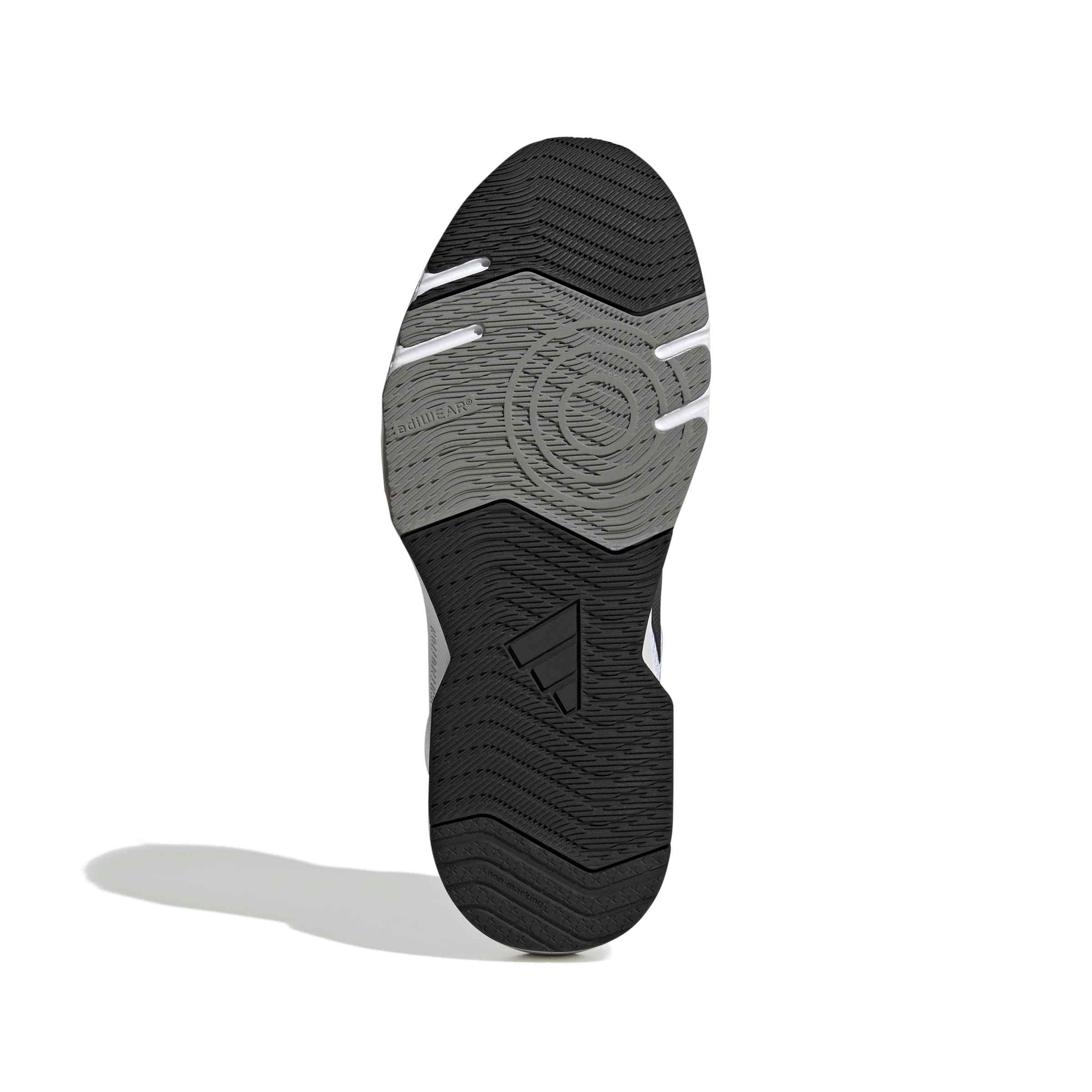 adidas Rapidmove Go "Ftwr White/Core Black/Iron Metallic" Men's Training Shoe - WHITE/BLACK/IRON Thumbnail View 6