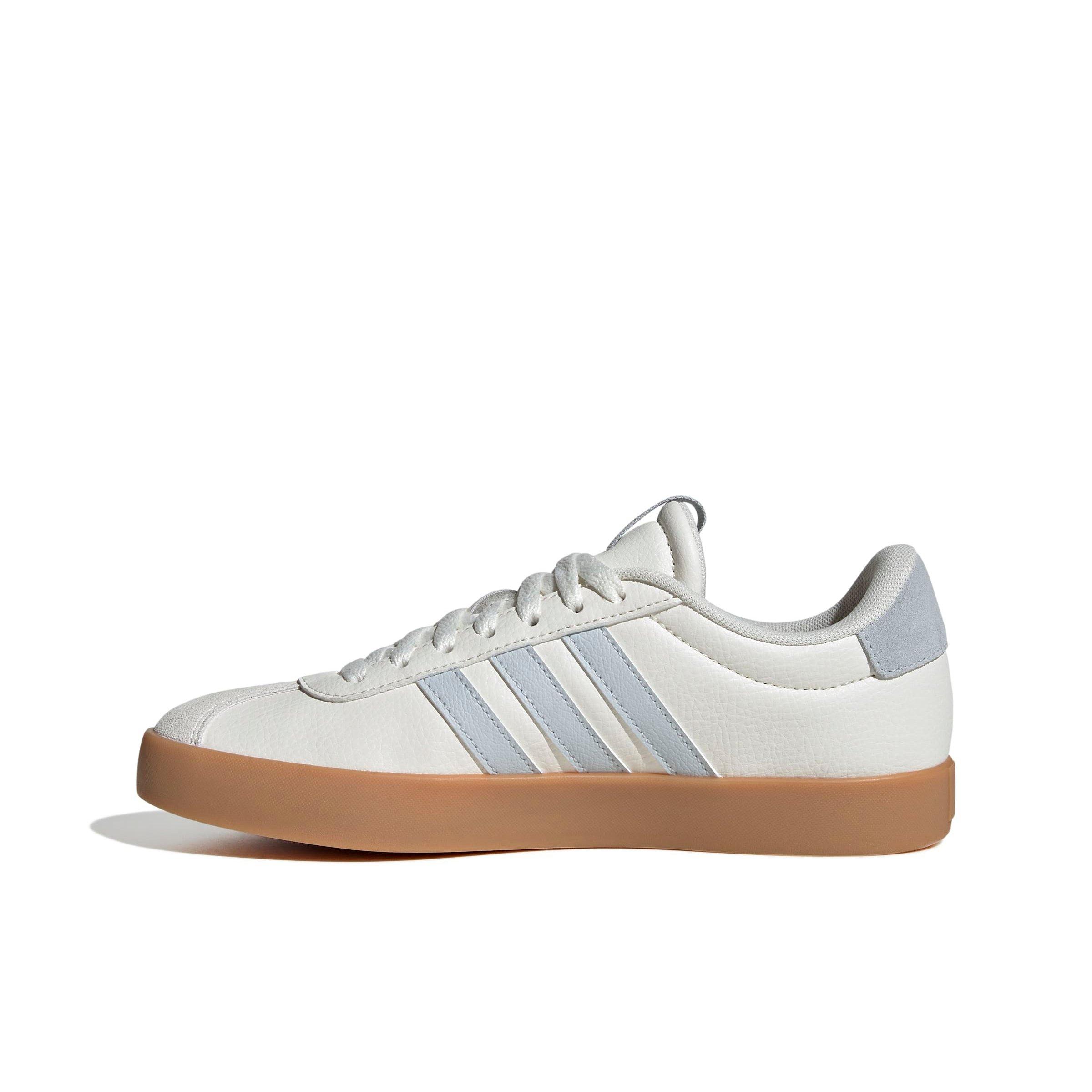 adidas VL Court 3.0 "Core White/Halo Blue/Gum 3" Women's Shoe - WHITE/BLUE/GUM