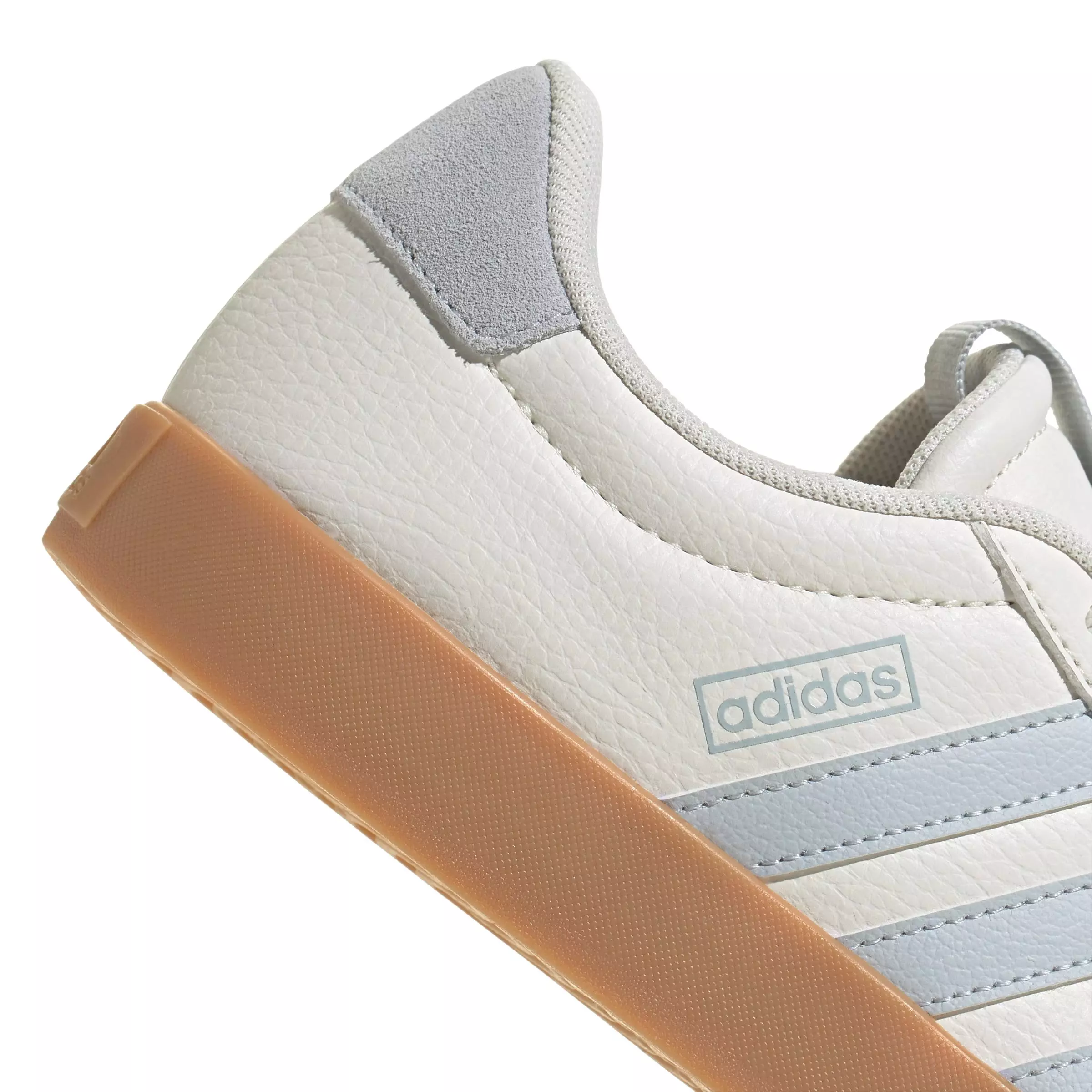 adidas VL Court 3.0 "Core White/Halo Blue/Gum 3" Women's Shoe - WHITE/BLUE/GUM