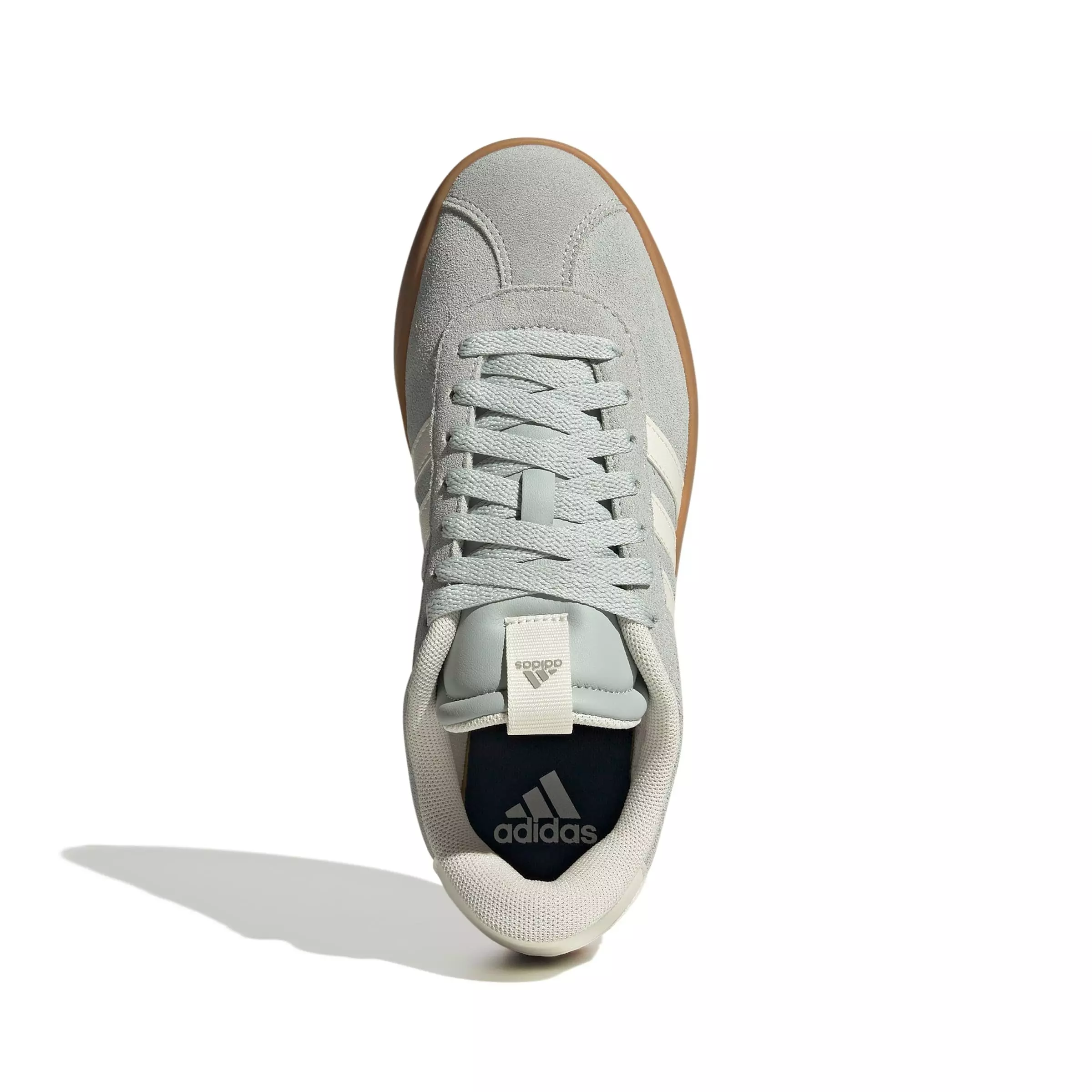 adidas VL Court 3.0 "Wonder Silver/Off White/Gum 3" Women's Shoe - SILVER/OFF WHITE/GUM