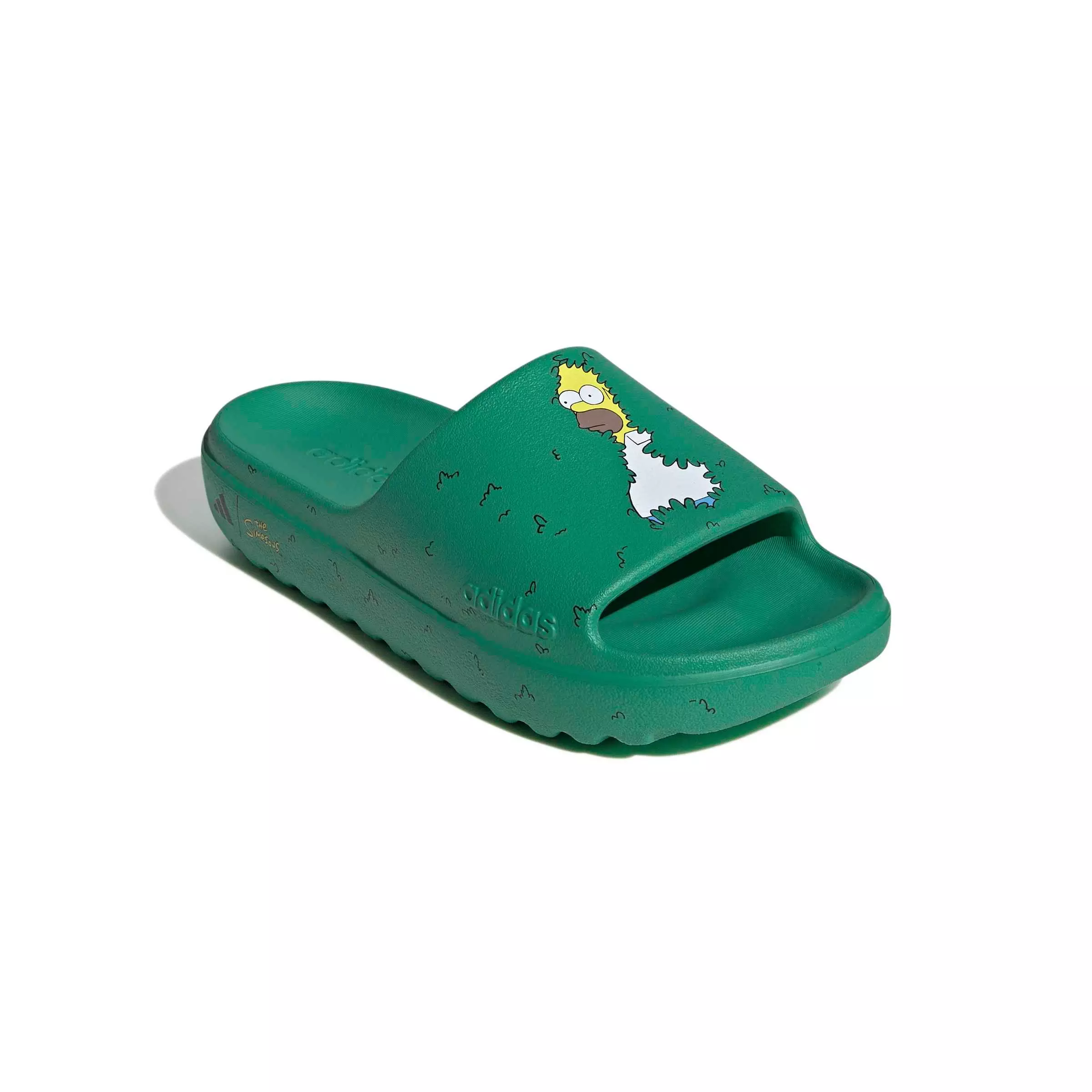 adidas The Simpsons Adilette Lumia "Court Green/Core Black/Ftwr White" Men's Slide - GREEN/BLACK/WHITE