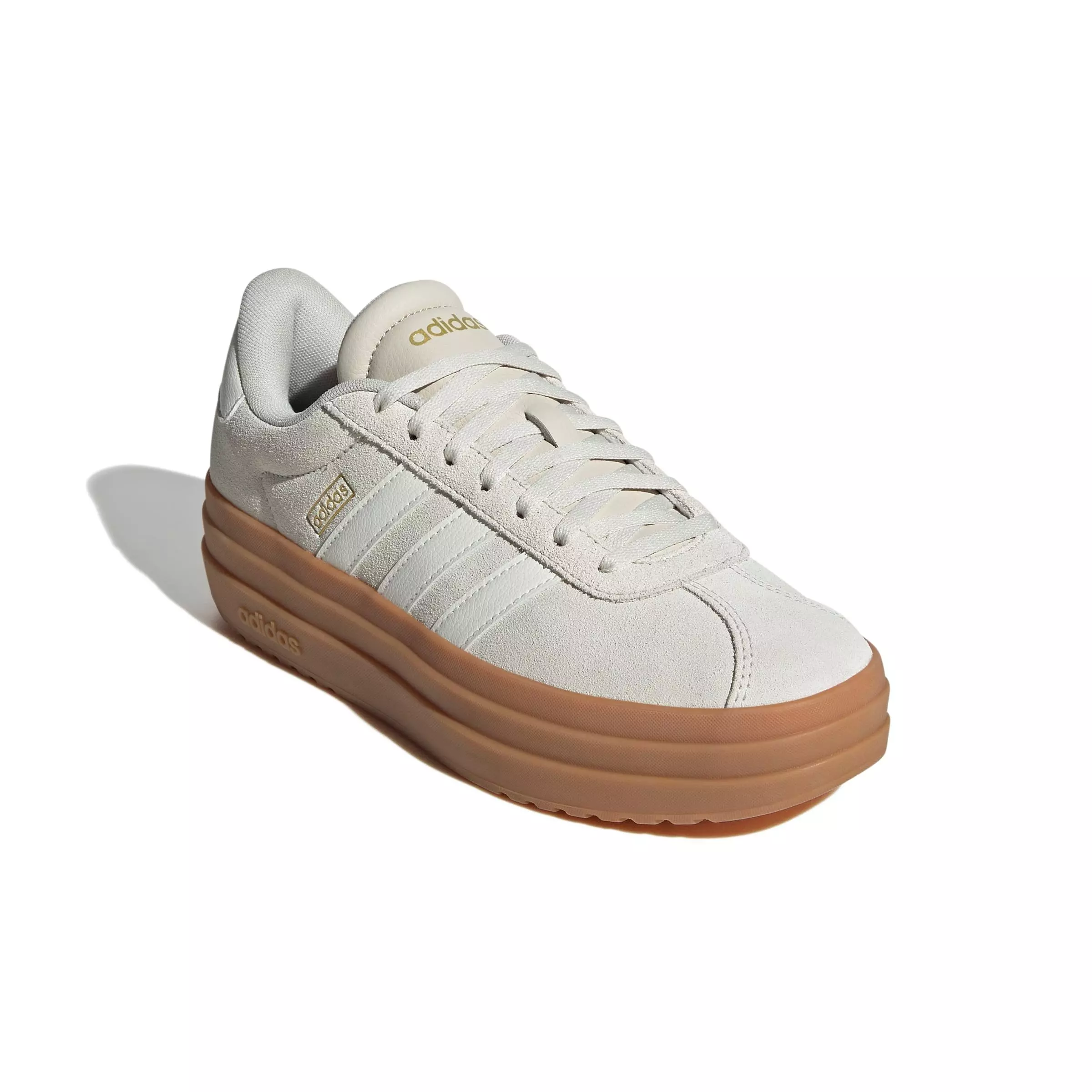 adidas VL Court Bold "Alumina/Core White/Gum 10" Women's Shoe - ALUMINA/WHITE/GUM