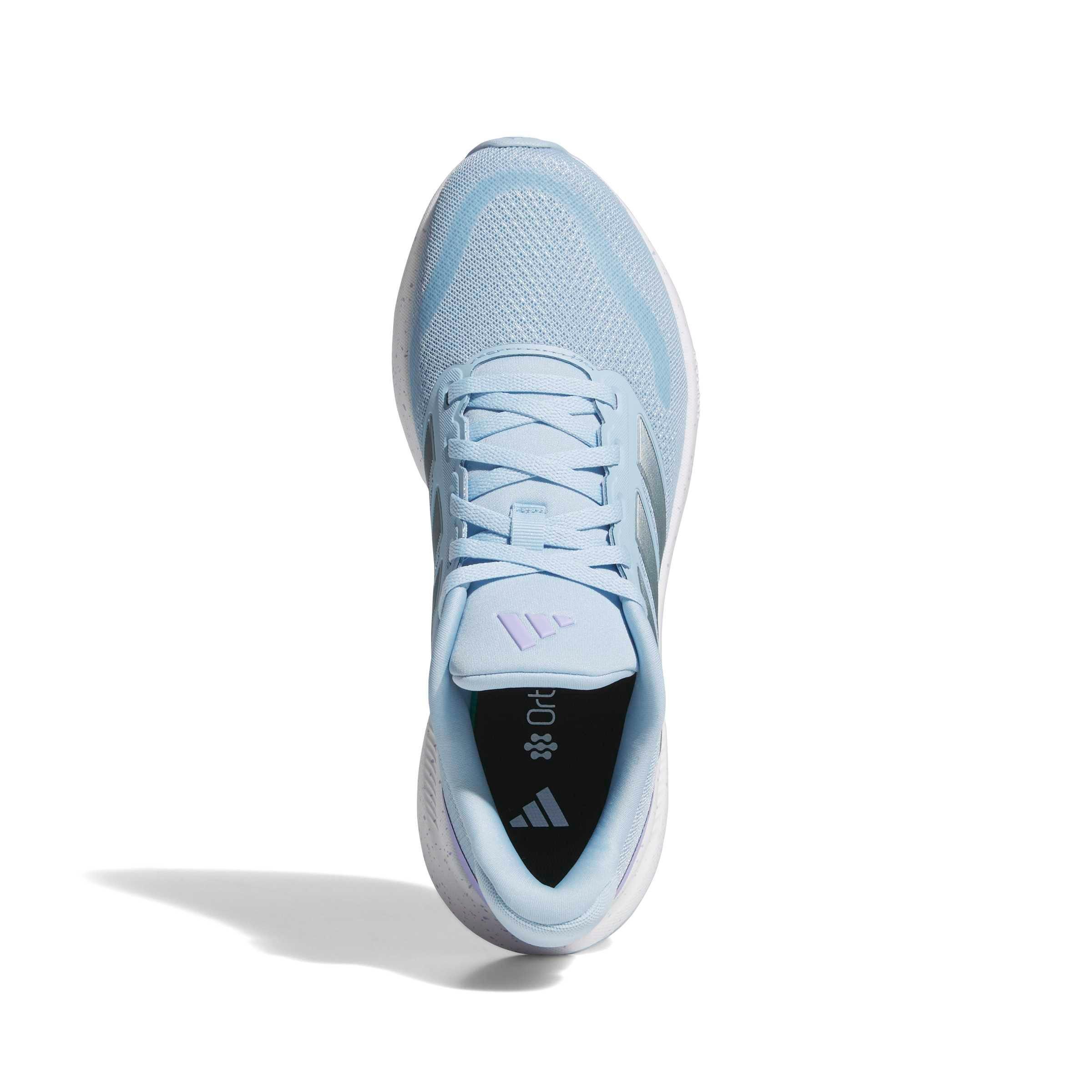 adidas Runfalcon 5 "Clear Sky/Magic Grey Met/Core Black" Women's Running Shoe - SKY/GREY/BLACK