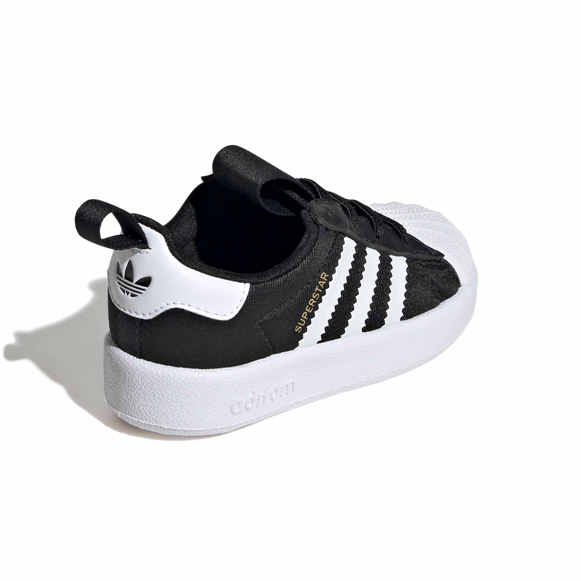 adidas Originals Adifom Superstar 360 Infant Girls' "Core Black/Ftwr White/Gold Metallic" Shoe