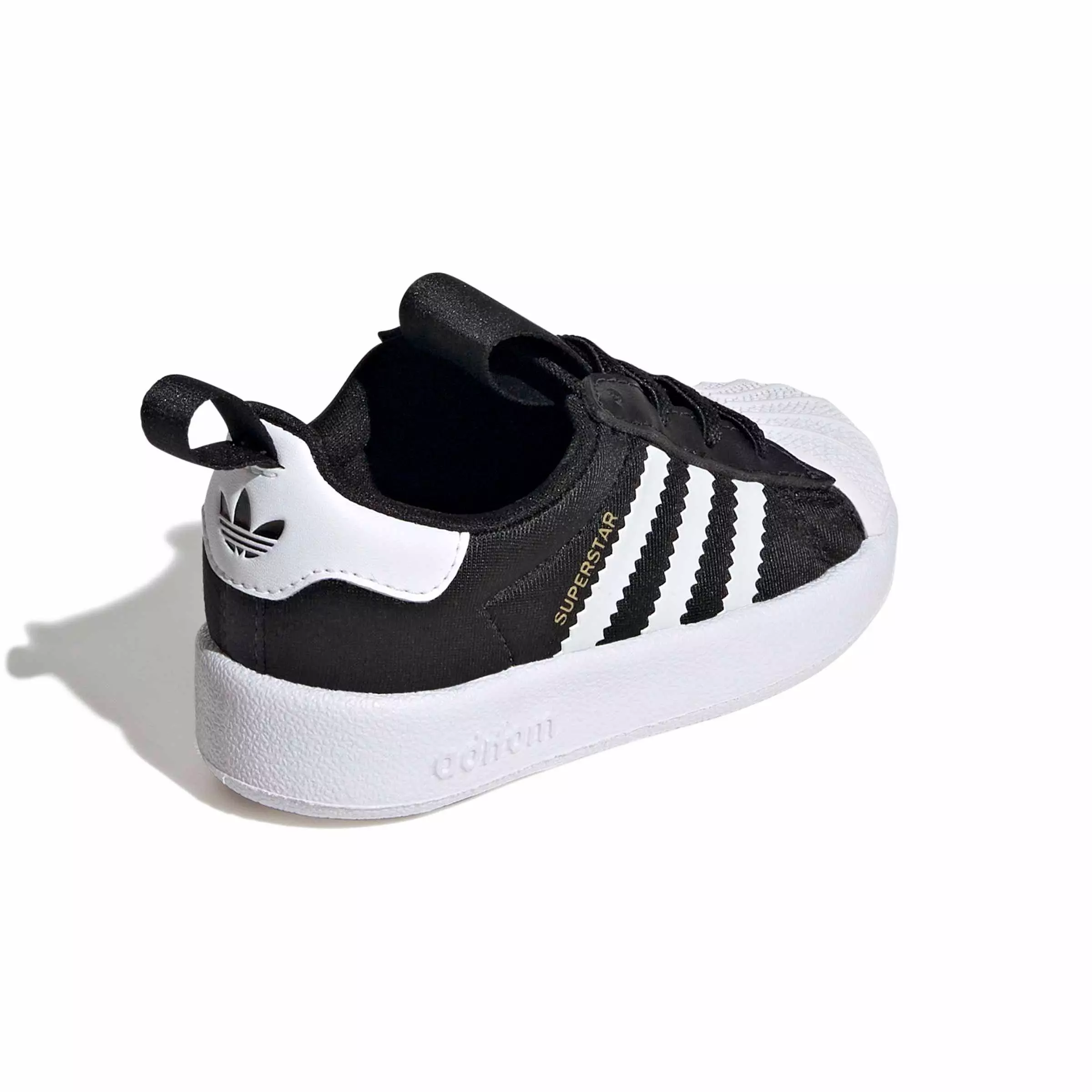 adidas Originals Adifom Superstar 360 "Core Black/Ftwr White/Gold Metallic" Infant Girls' Shoe - BLACK/WHITE/GOLD