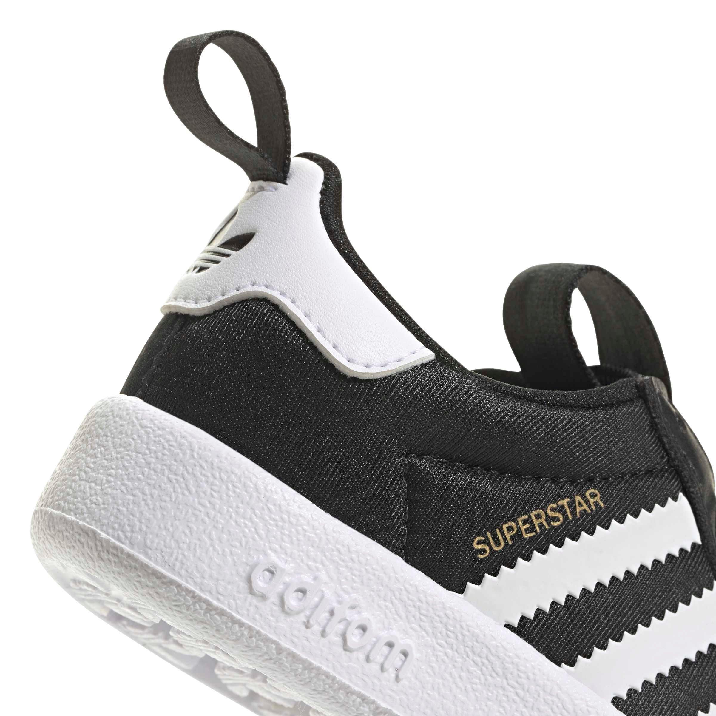 adidas Originals Adifom Superstar 360 Infant Girls' "Core Black/Ftwr White/Gold Metallic" Shoe