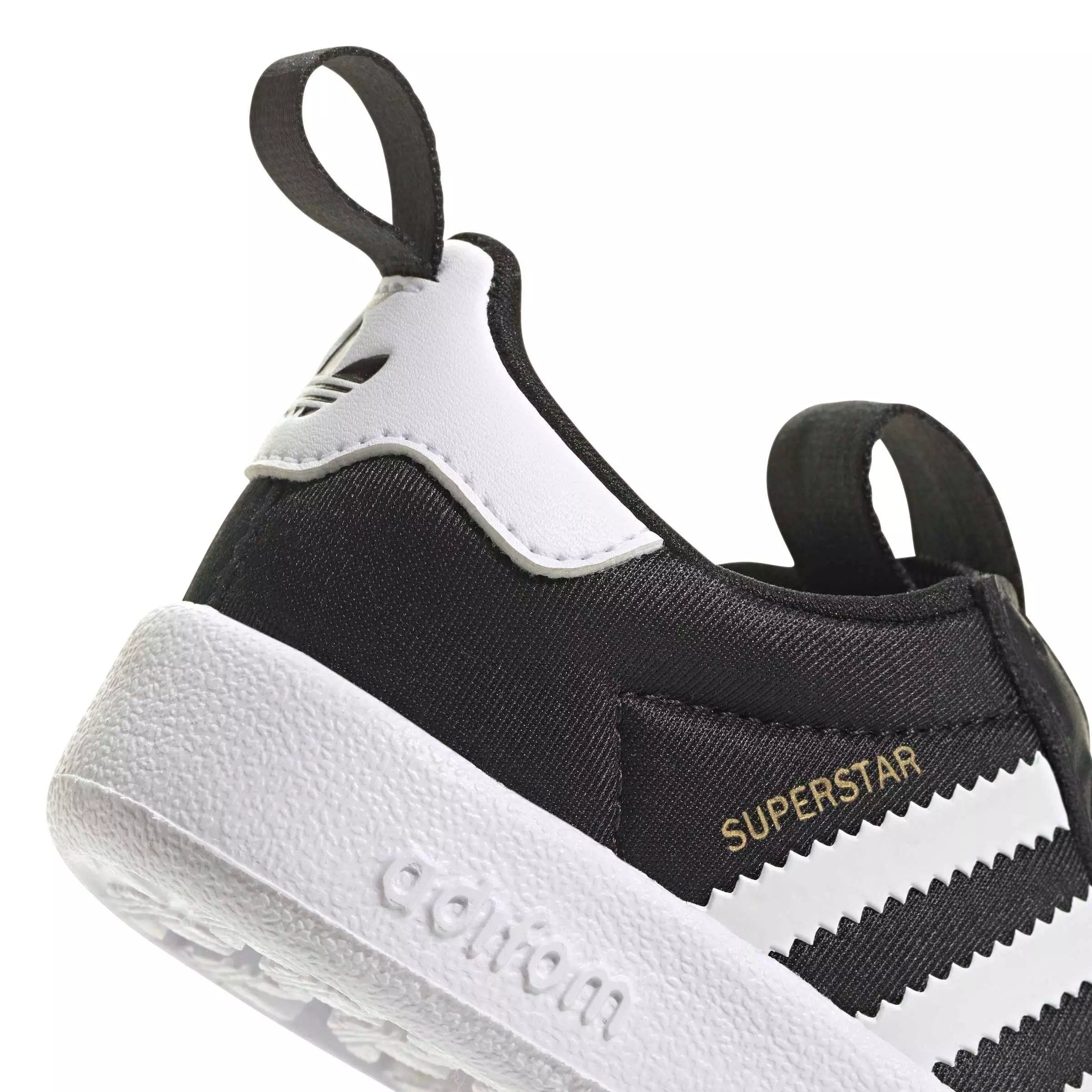 adidas Originals Adifom Superstar 360 "Core Black/Ftwr White/Gold Metallic" Infant Girls' Shoe - BLACK/WHITE/GOLD