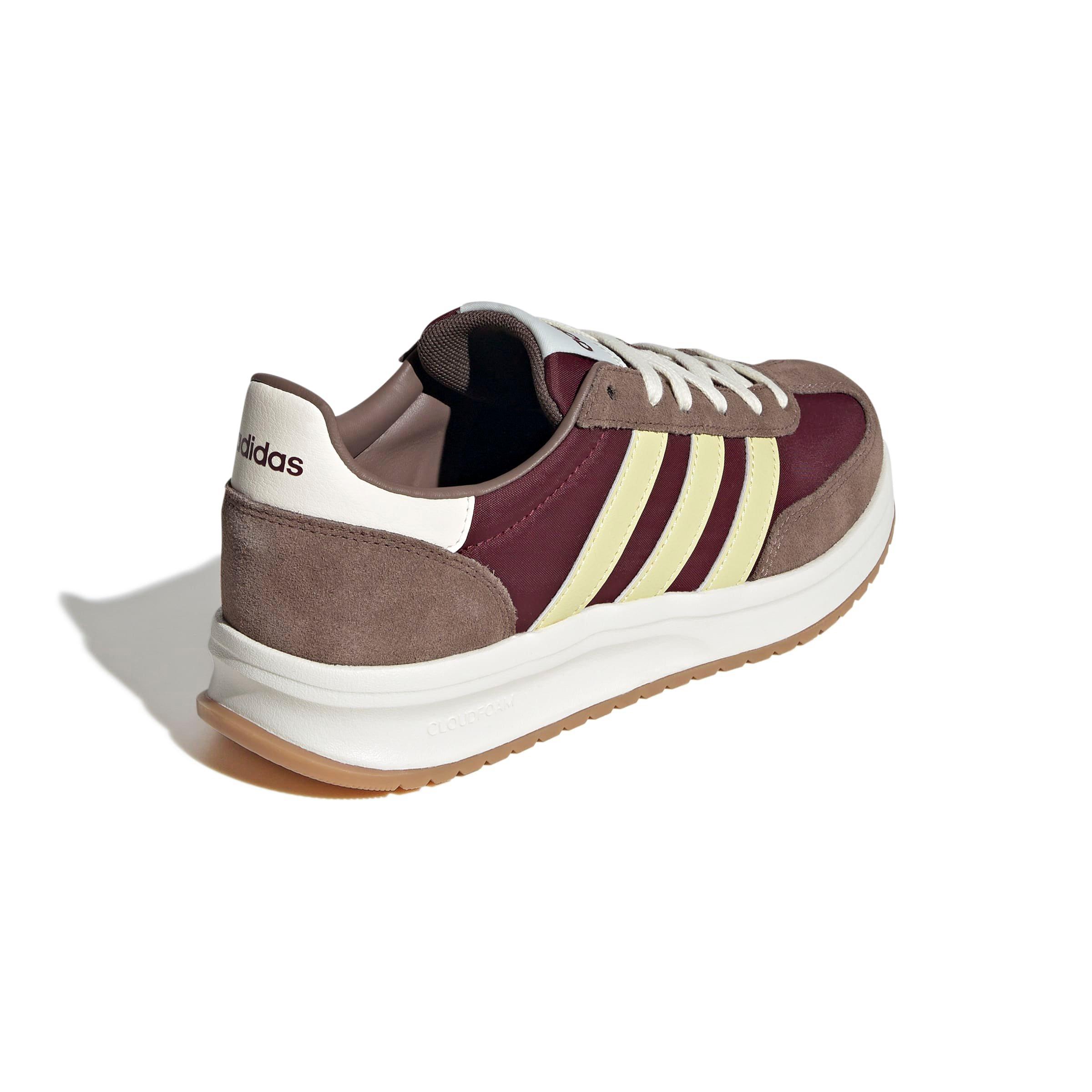 adidas Run 70s 2.0 "Maroon/Powder Yellow/Earth Strata" Women's Shoe - MAROON/YELLOW/EARTH