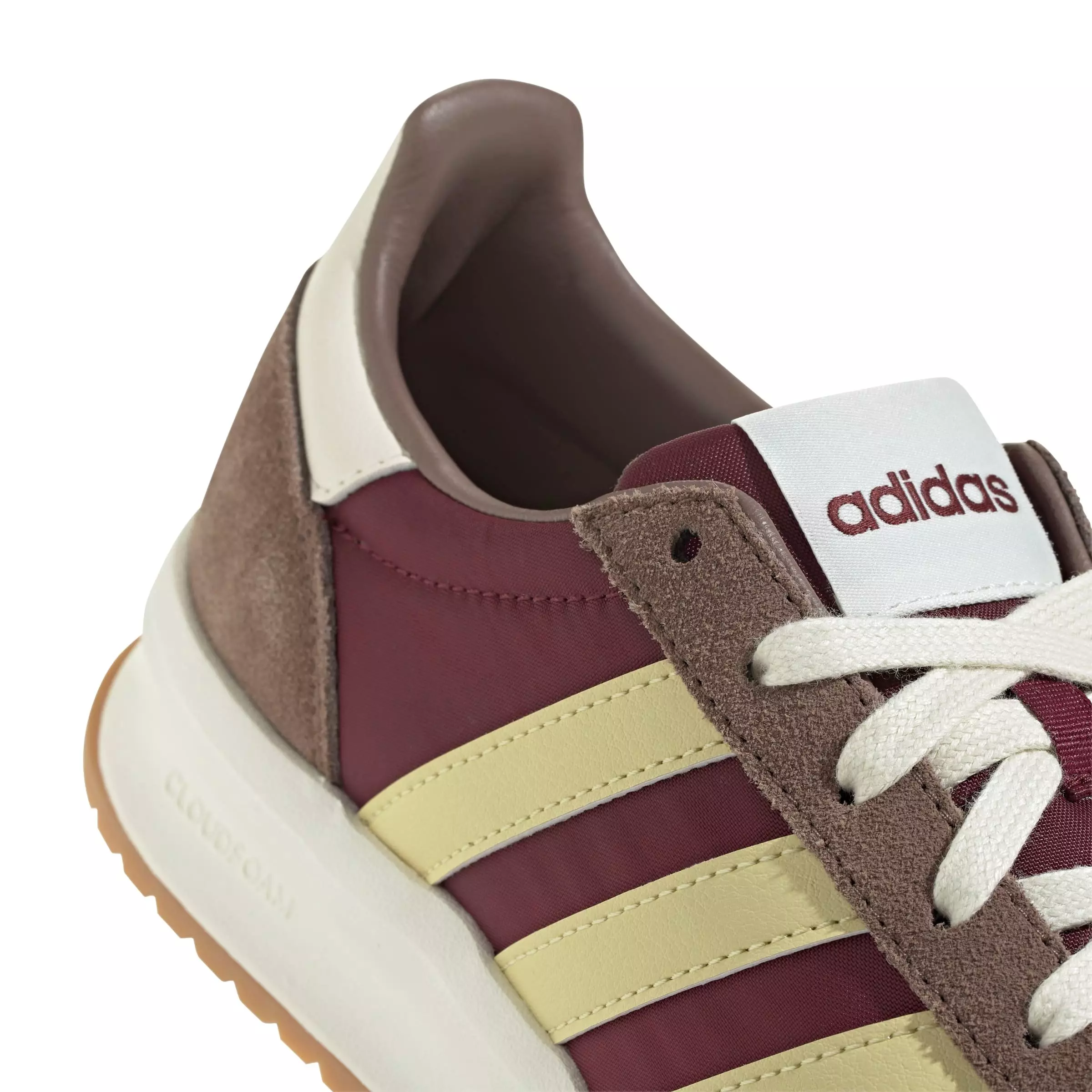 adidas Run 70s 2.0 "Maroon/Powder Yellow/Earth Strata" Women's Shoe - MAROON/YELLOW/EARTH
