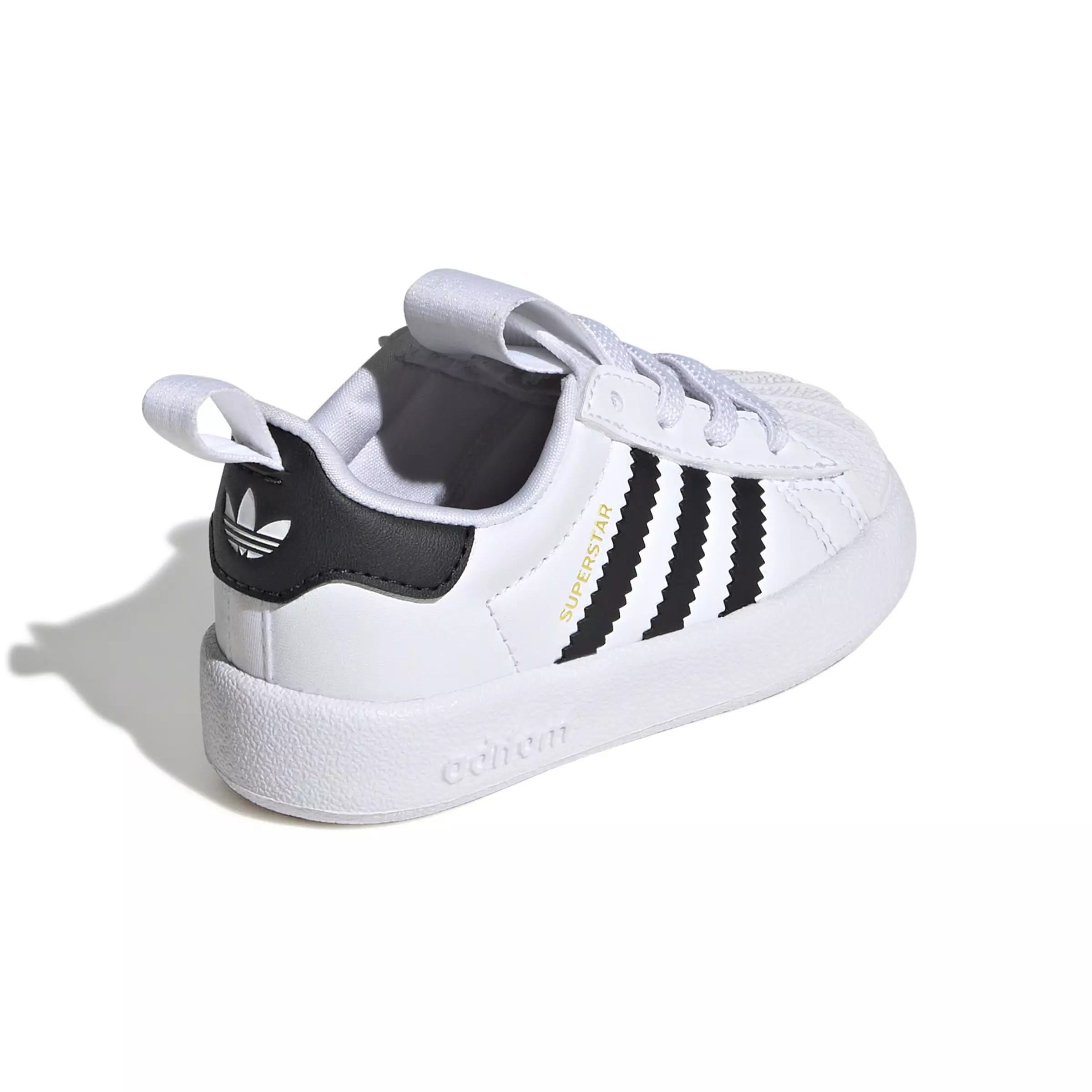 adidas Originals Adifom Superstar 360 "Ftwr White/Core Black/Gold Metallic" Infant Boys' Shoe - WHITE/BLACK/GOLD