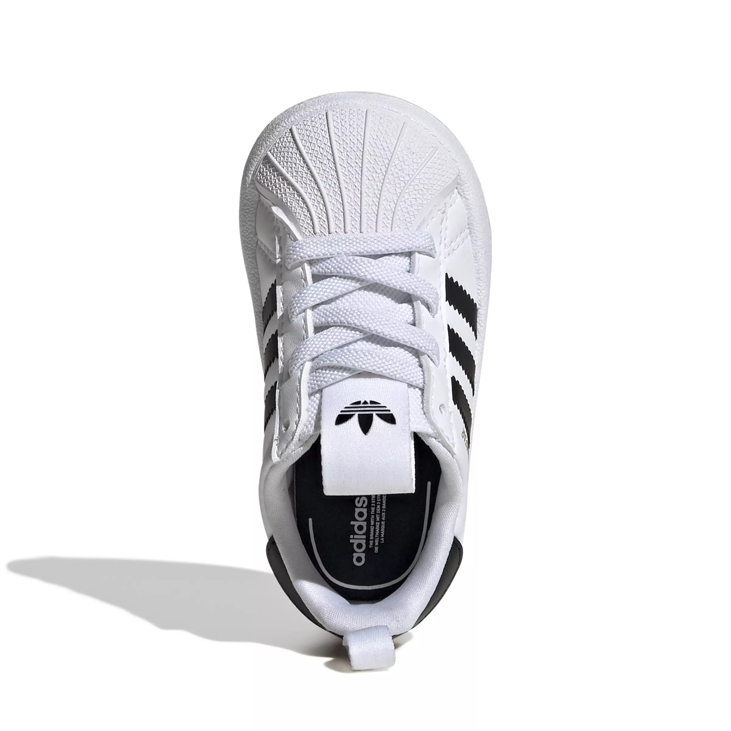 adidas Originals Adifom Superstar 360 "Ftwr White/Core Black/Gold Metallic" Infant Boys' Shoe - WHITE/BLACK/GOLD