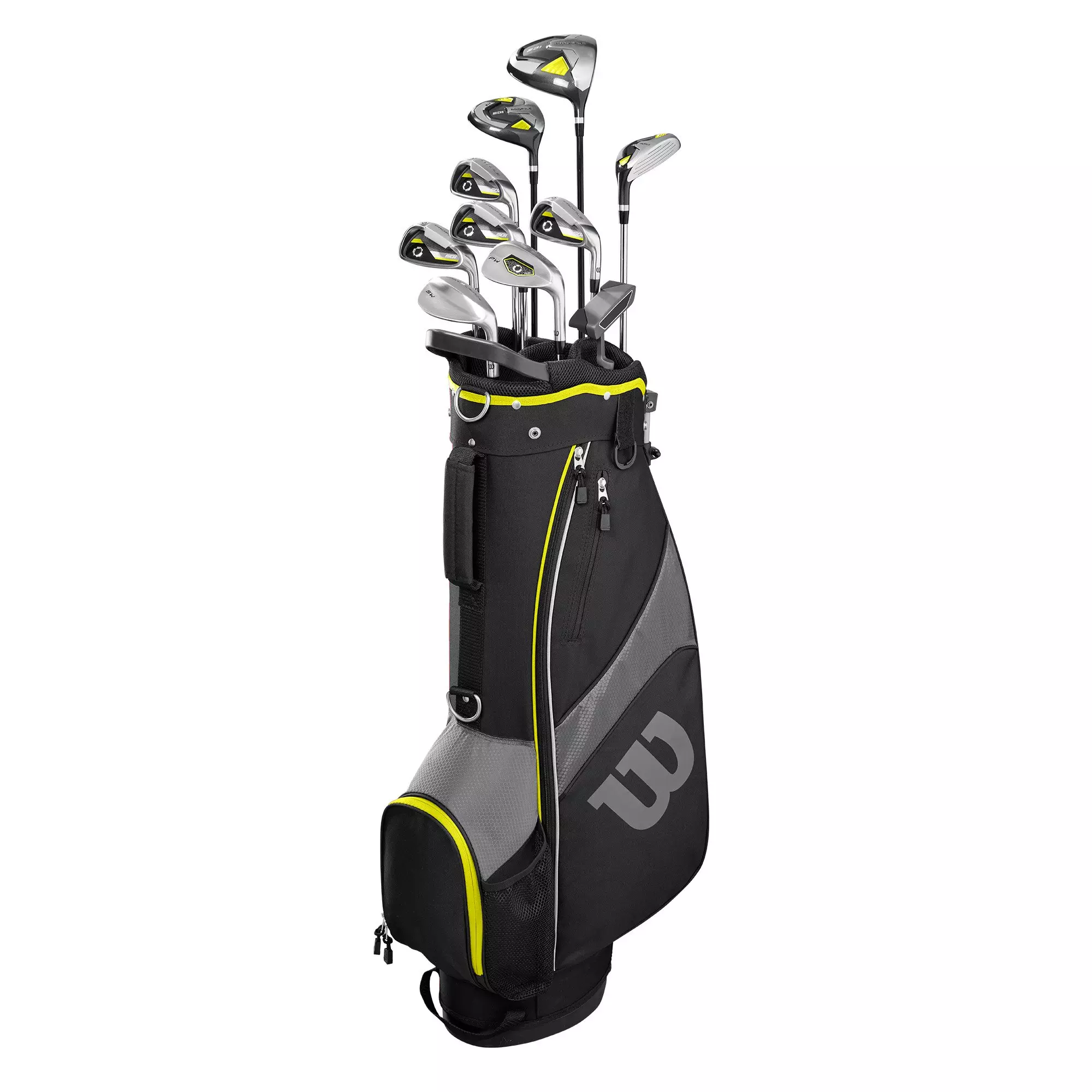 Wilson Profile SGI Teen Complete Right-hand Golf Club Set - YELLOW