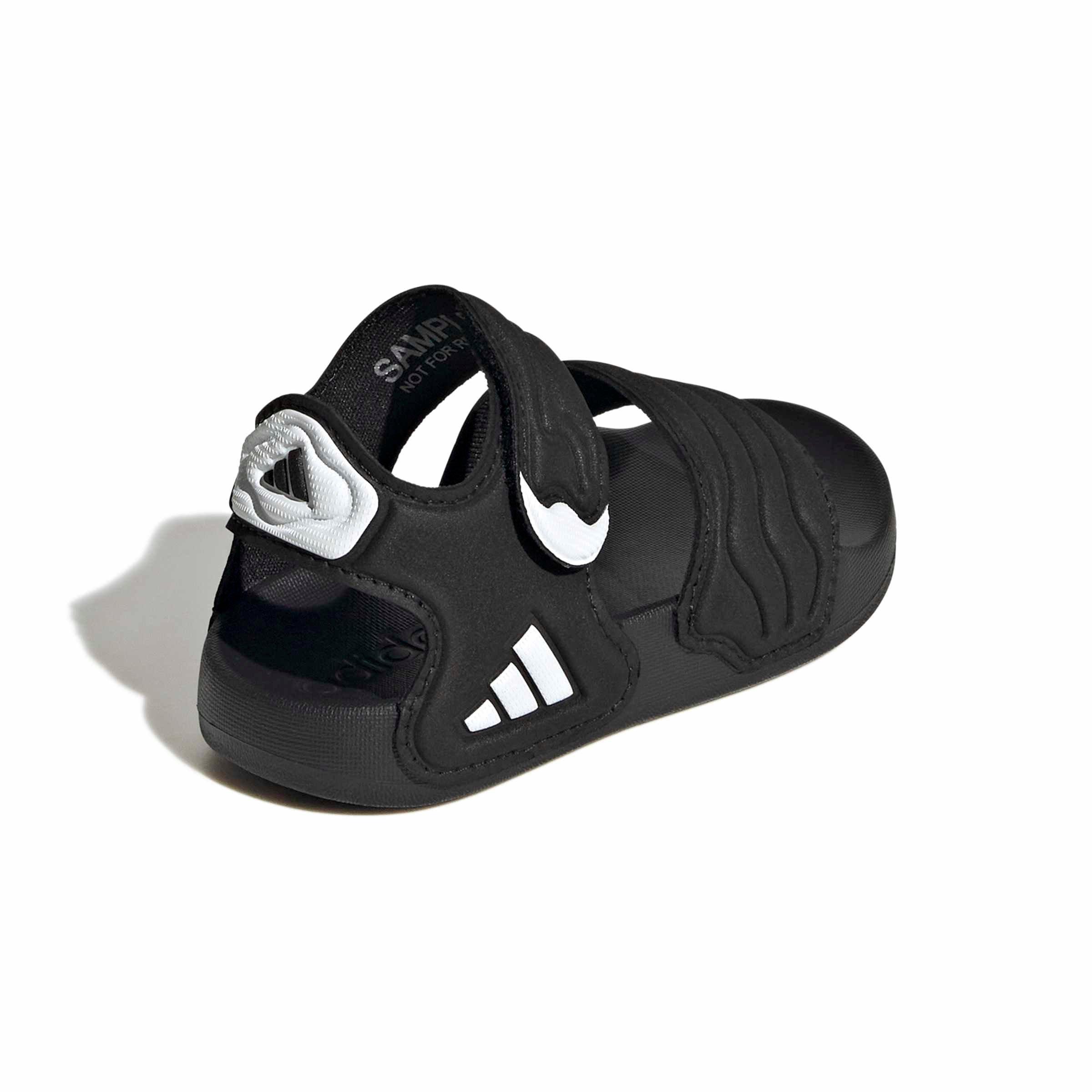 adidas Adilette Sandal 3 Infant Boys' "Core Black/Core Black/Ftwr White" Sandal