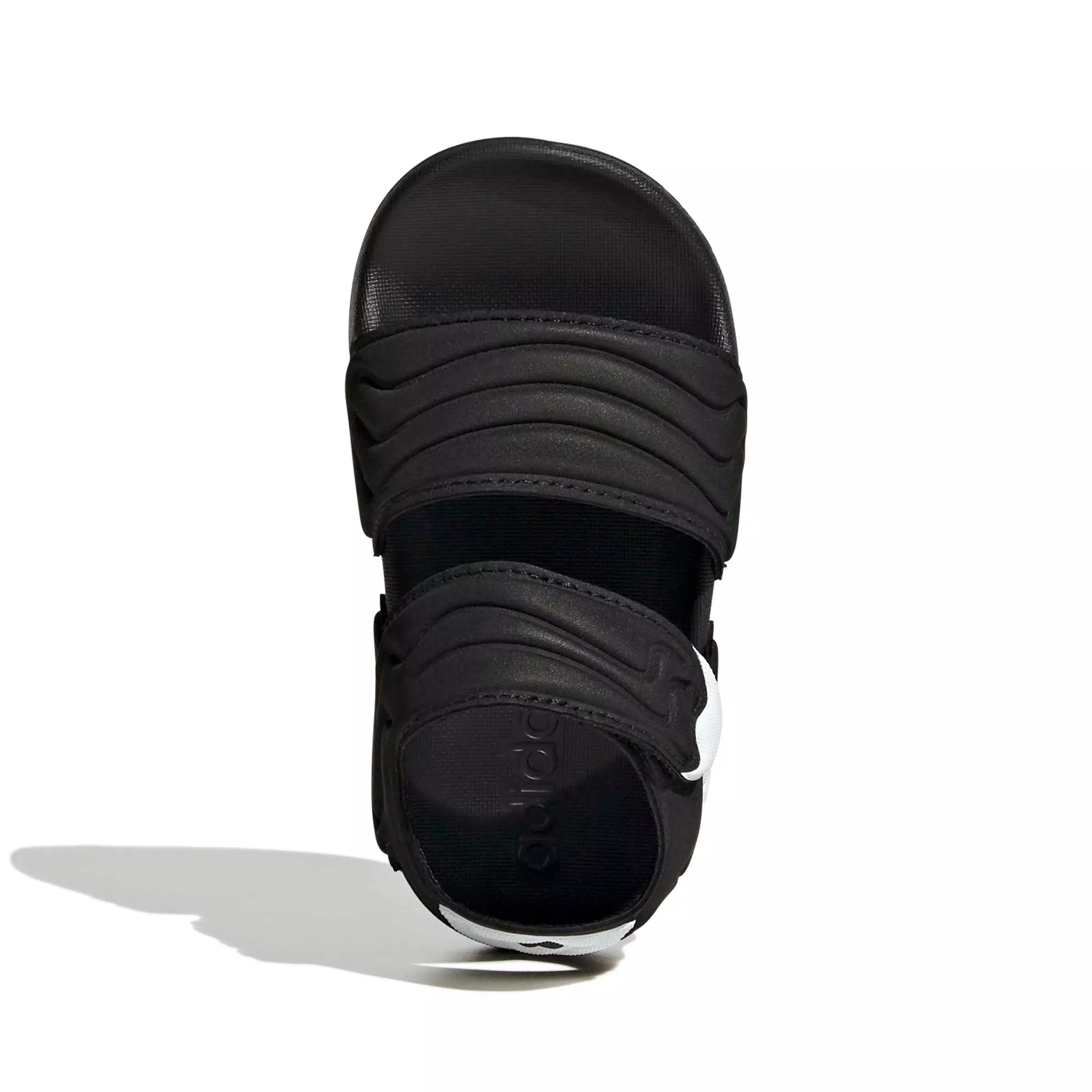 adidas Adilette Sandal 3 "Core Black/Core Black/Ftwr White" Infant Boys' Sandal - BLACK/BLACK/WHITE