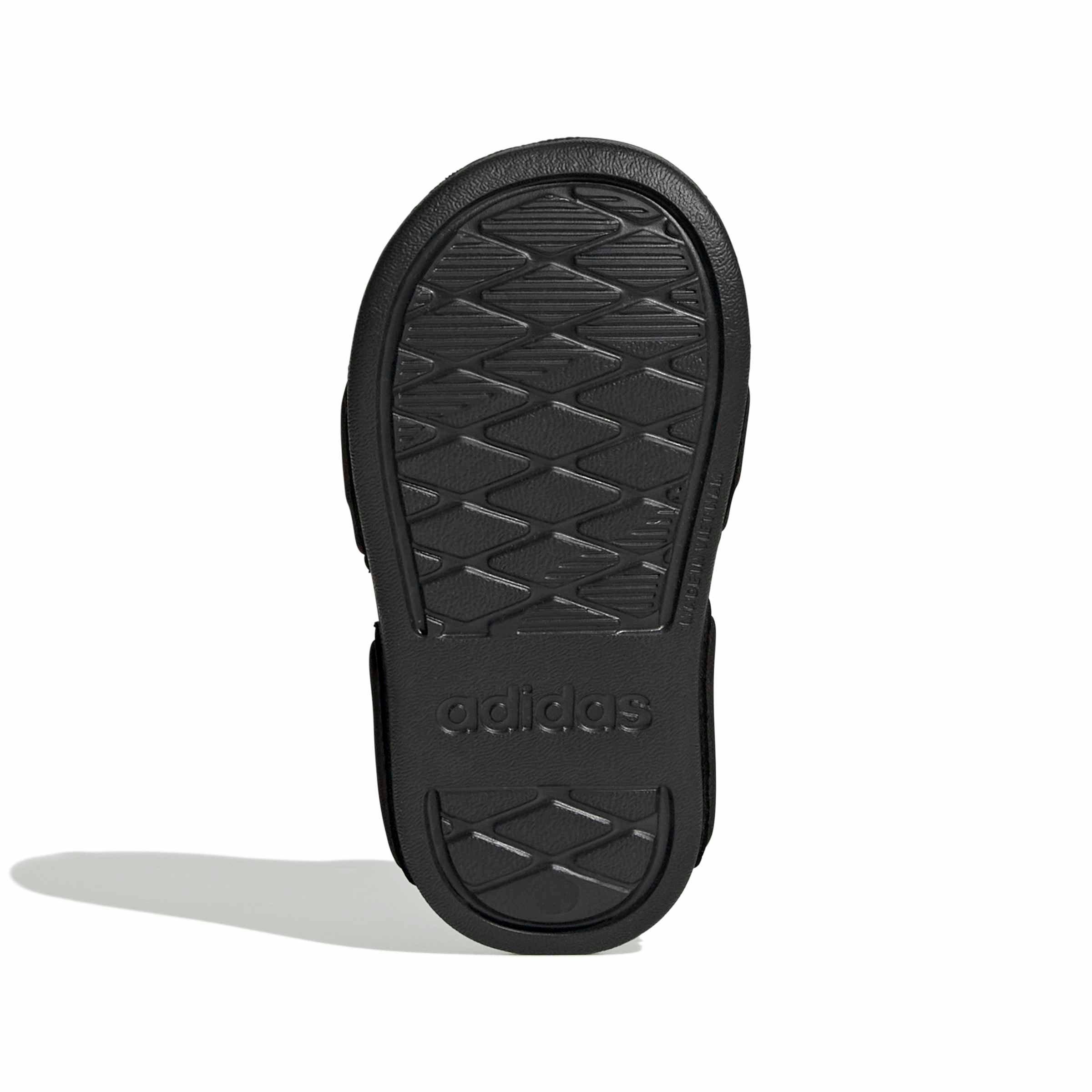 adidas Adilette Sandal 3 Infant Boys' "Core Black/Core Black/Ftwr White" Sandal