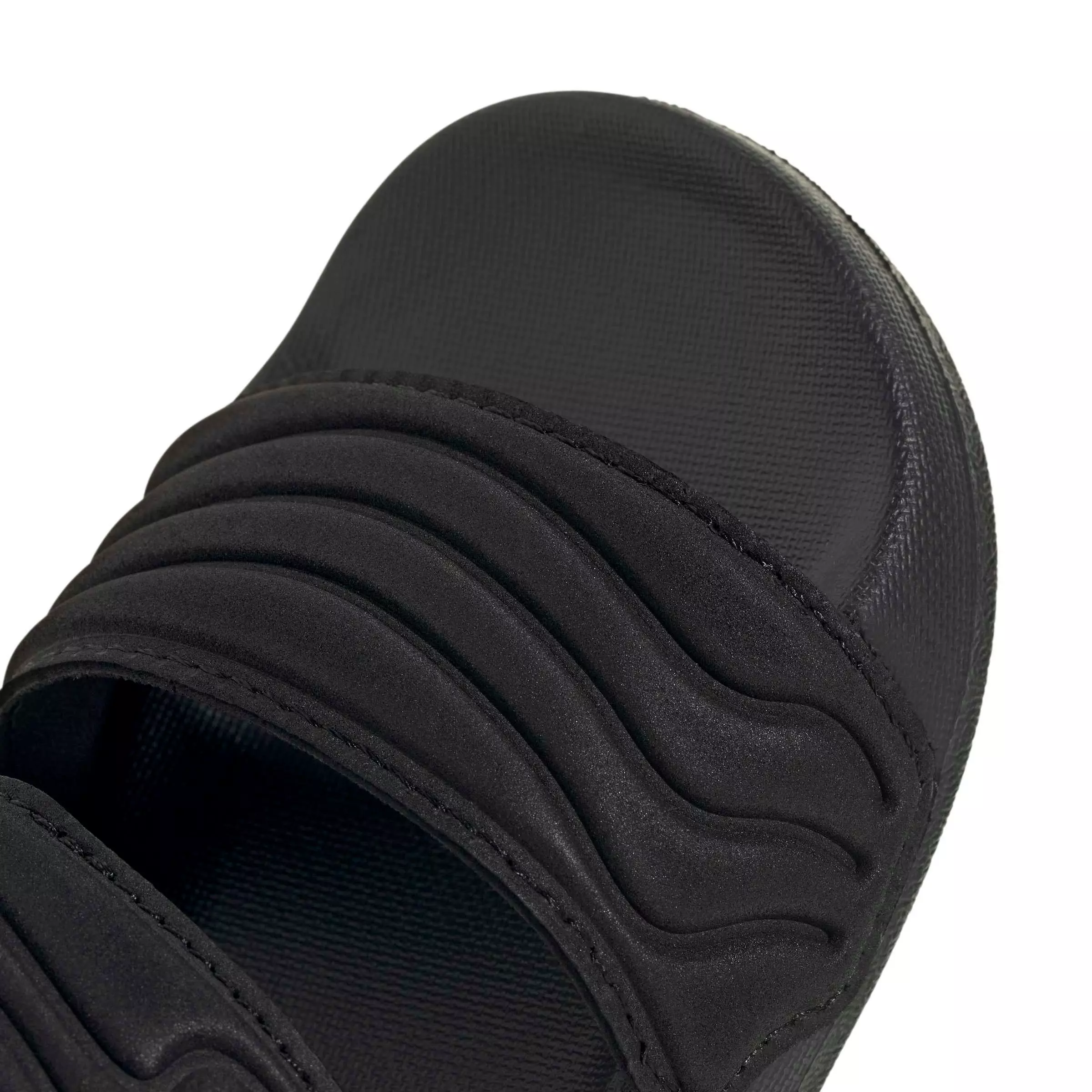 adidas Adilette Sandal 3 "Core Black/Core Black/Ftwr White" Infant Boys' Sandal - BLACK/BLACK/WHITE
