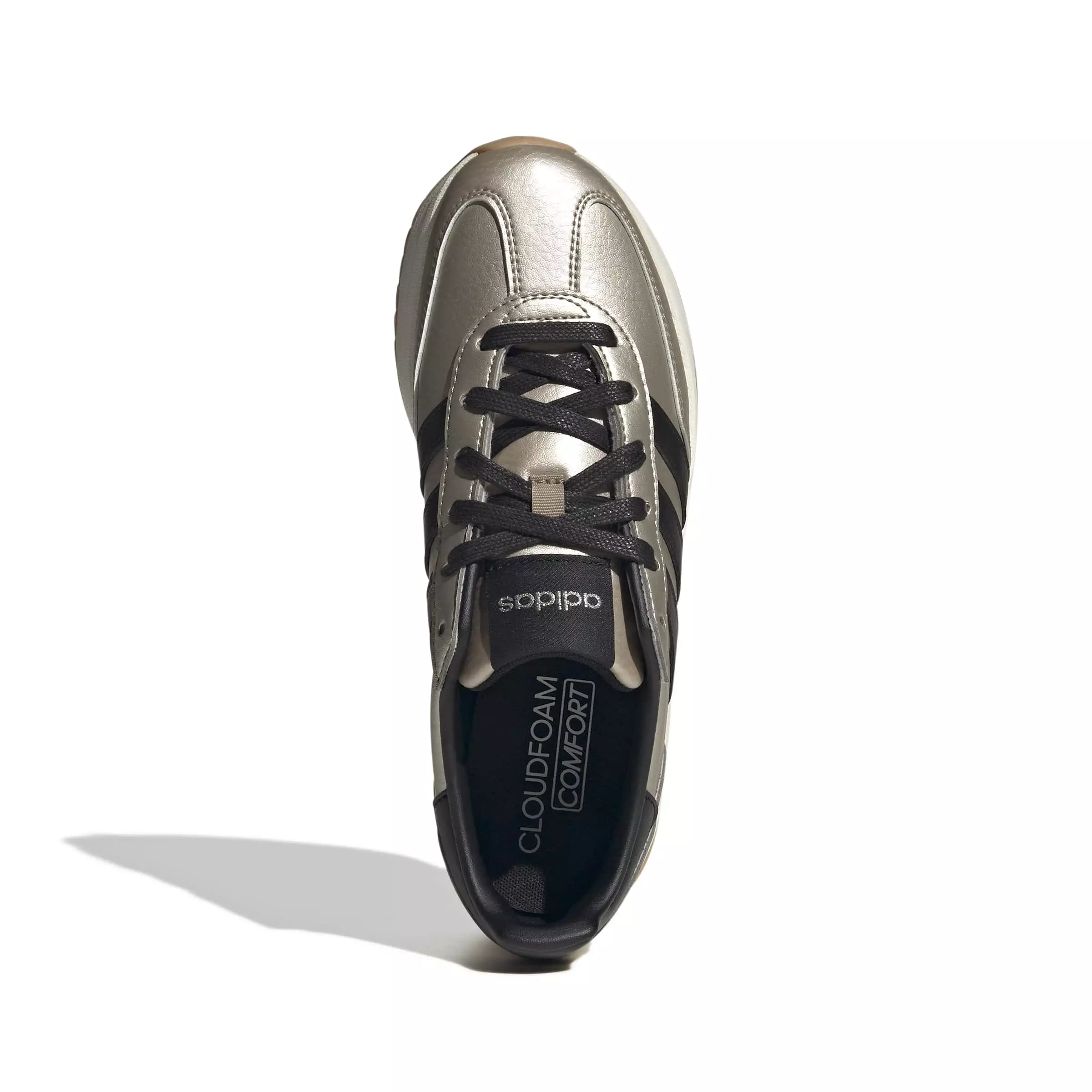 adidas Run 70s 2.0 "Cyber Metallic/Core Black/Off White" Women's Shoe - CYBER/BLACK/OFF WHITE