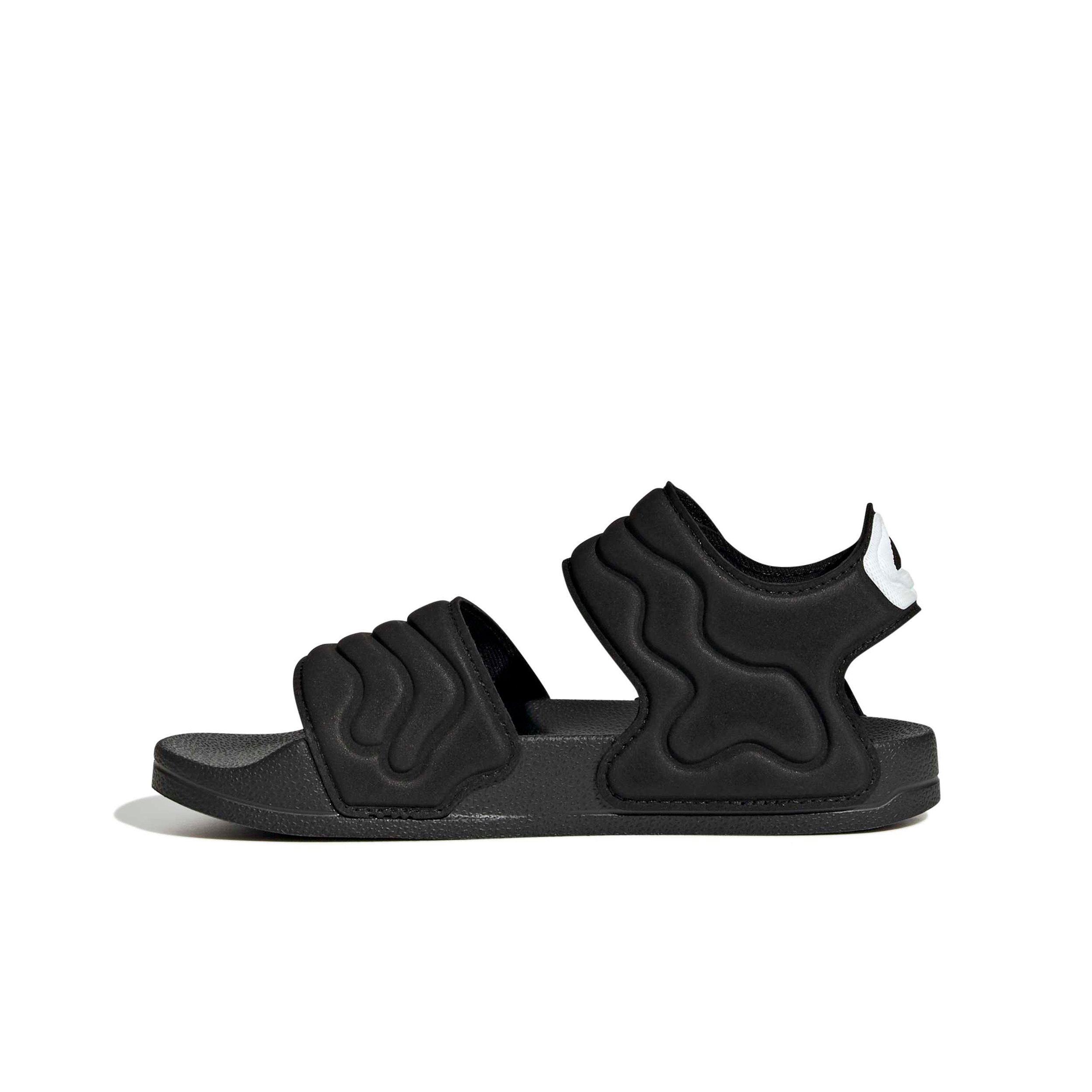 adidas Adilette Sandal 3 Preschool Boys' "Core Black/Core Black/Ftwr White" Sandal
