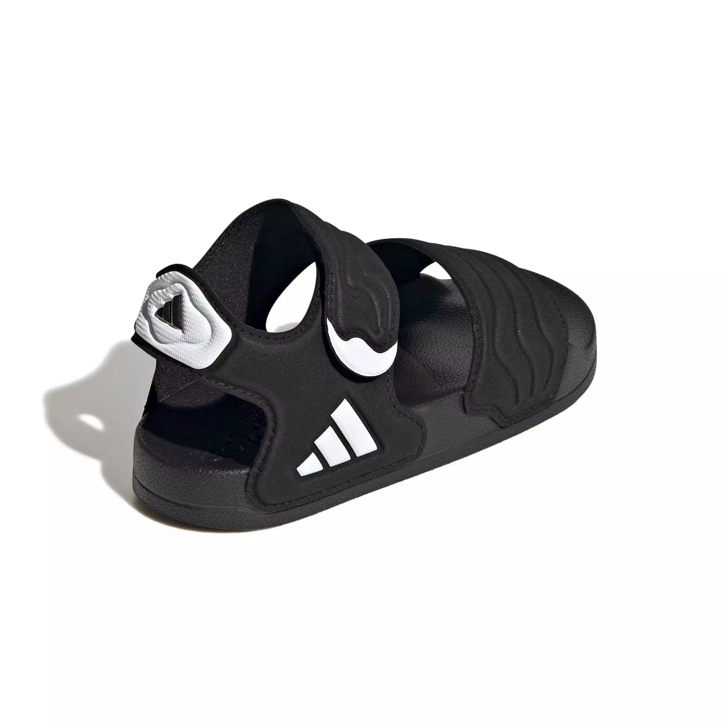adidas Adilette Sandal 3 "Core Black/Core Black/Ftwr White" Preschool Boys' Sandal - BLACK/BLACK/WHITE