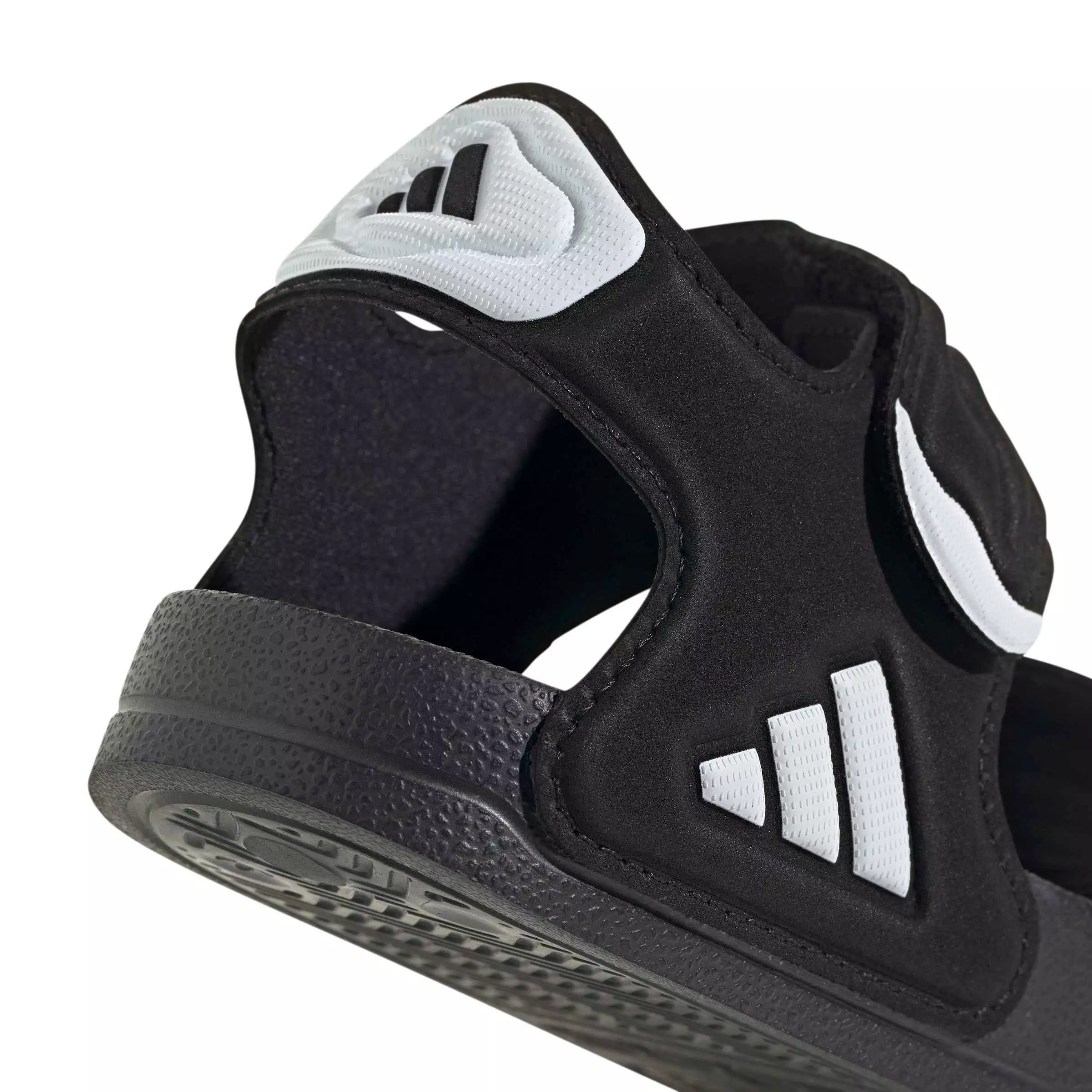 adidas Adilette Sandal 3 "Core Black/Core Black/Ftwr White" Preschool Boys' Sandal - BLACK/BLACK/WHITE