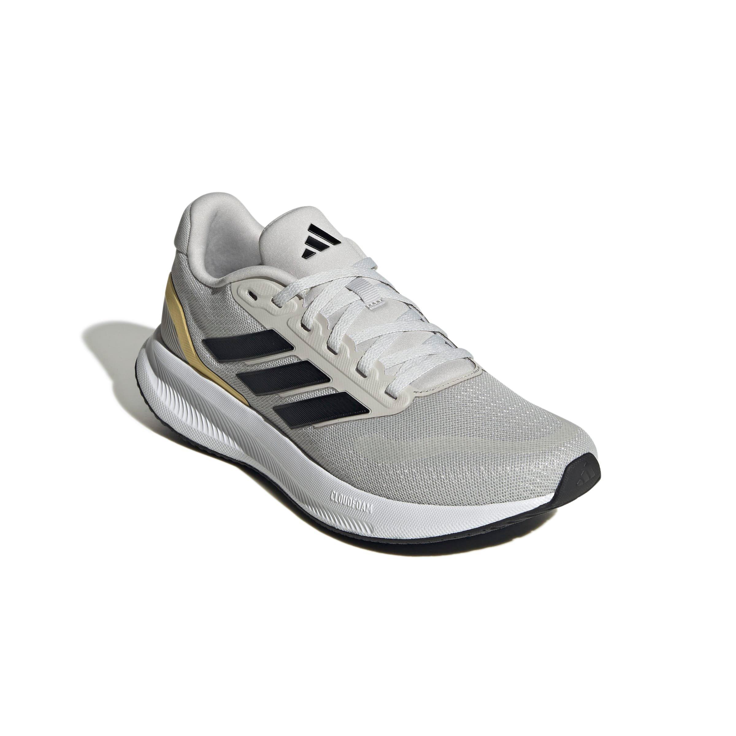 adidas Runfalcon 5 "Grey One/Core Black/Ftwr White" Women's Running Shoe - GREY/BLACK/WHITE