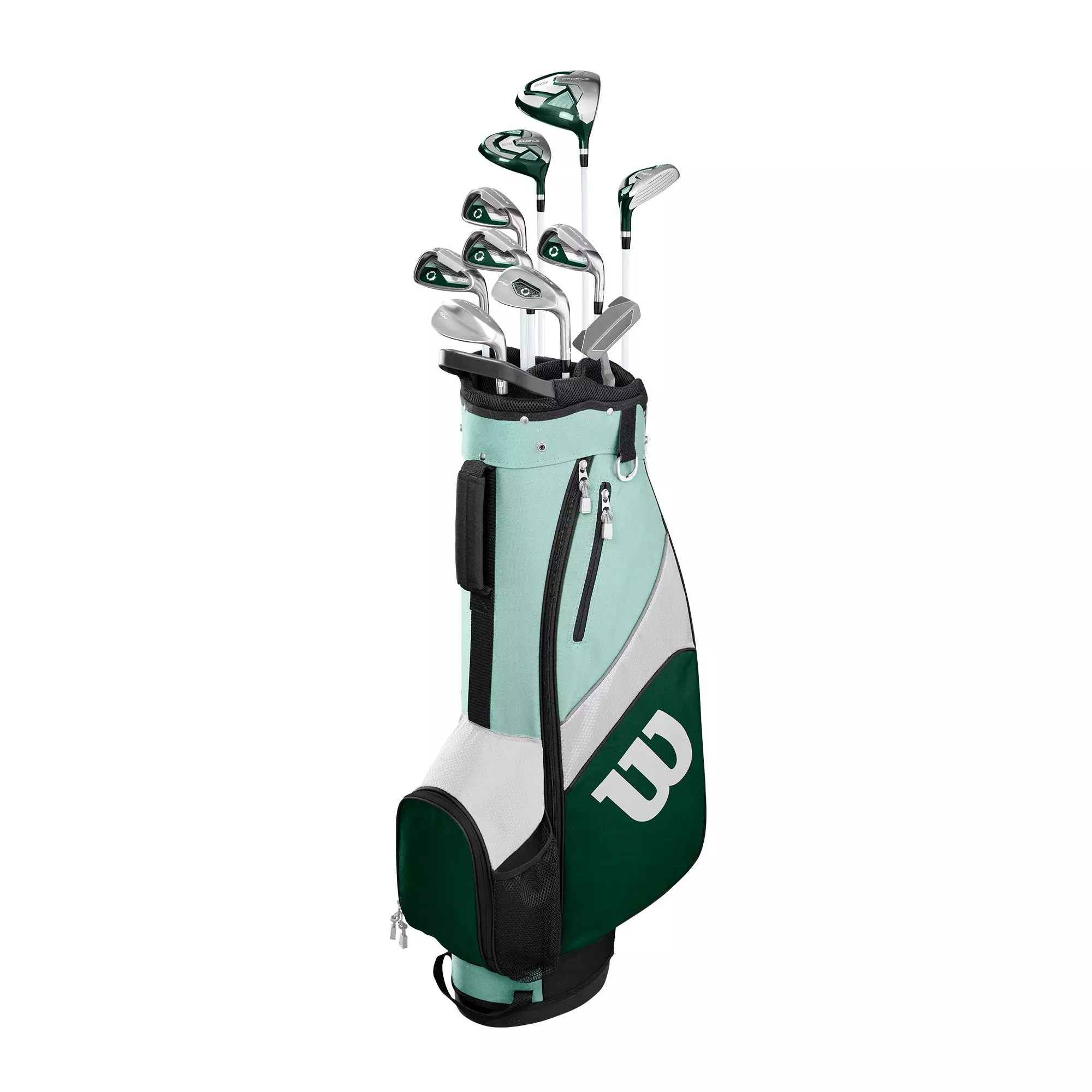Wilson Women's Profile SGI ​Complete Right-hand​ Golf Set - DK GREEN