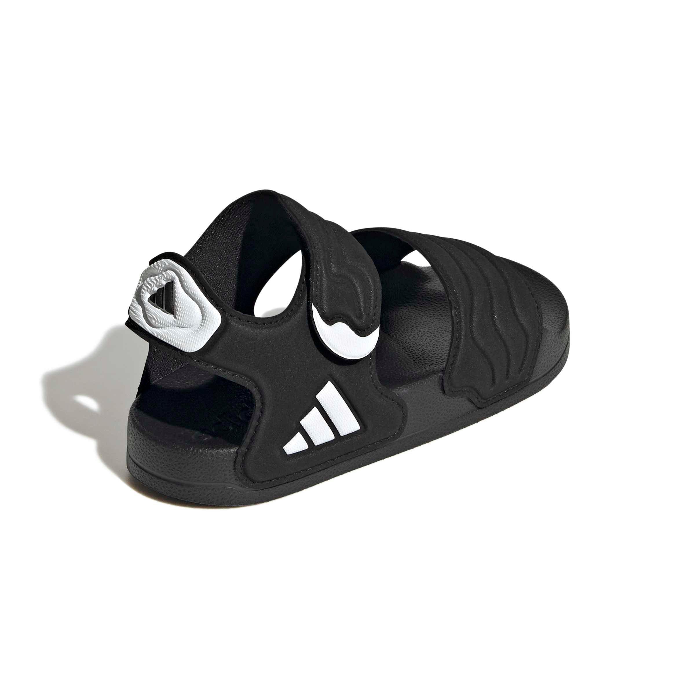 adidas Adilette Sandal 3 Grade School Boys' "Core Black/Core Black/Ftwr White" Sandal