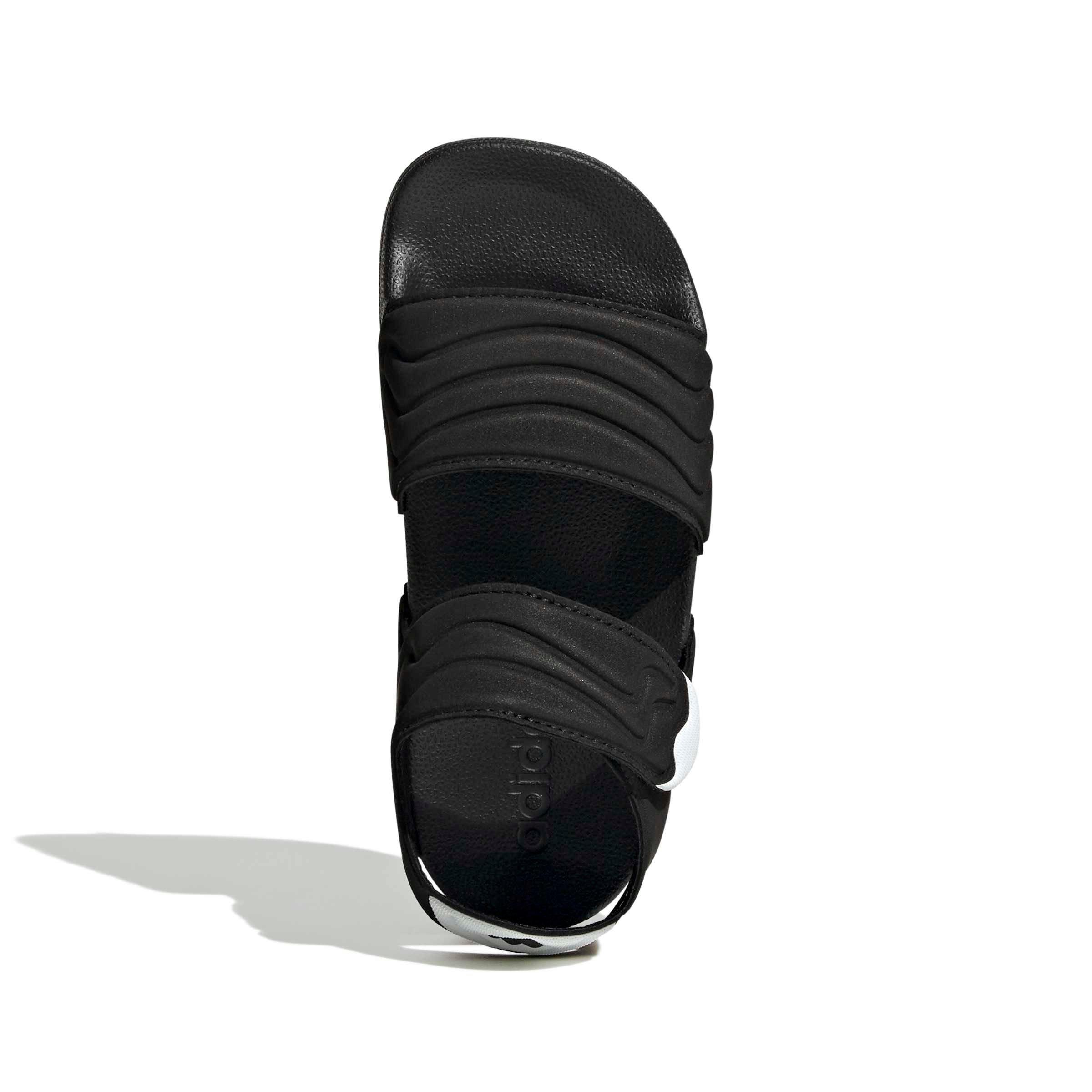 adidas Adilette Sandal 3 Grade School Boys' "Core Black/Core Black/Ftwr White" Sandal