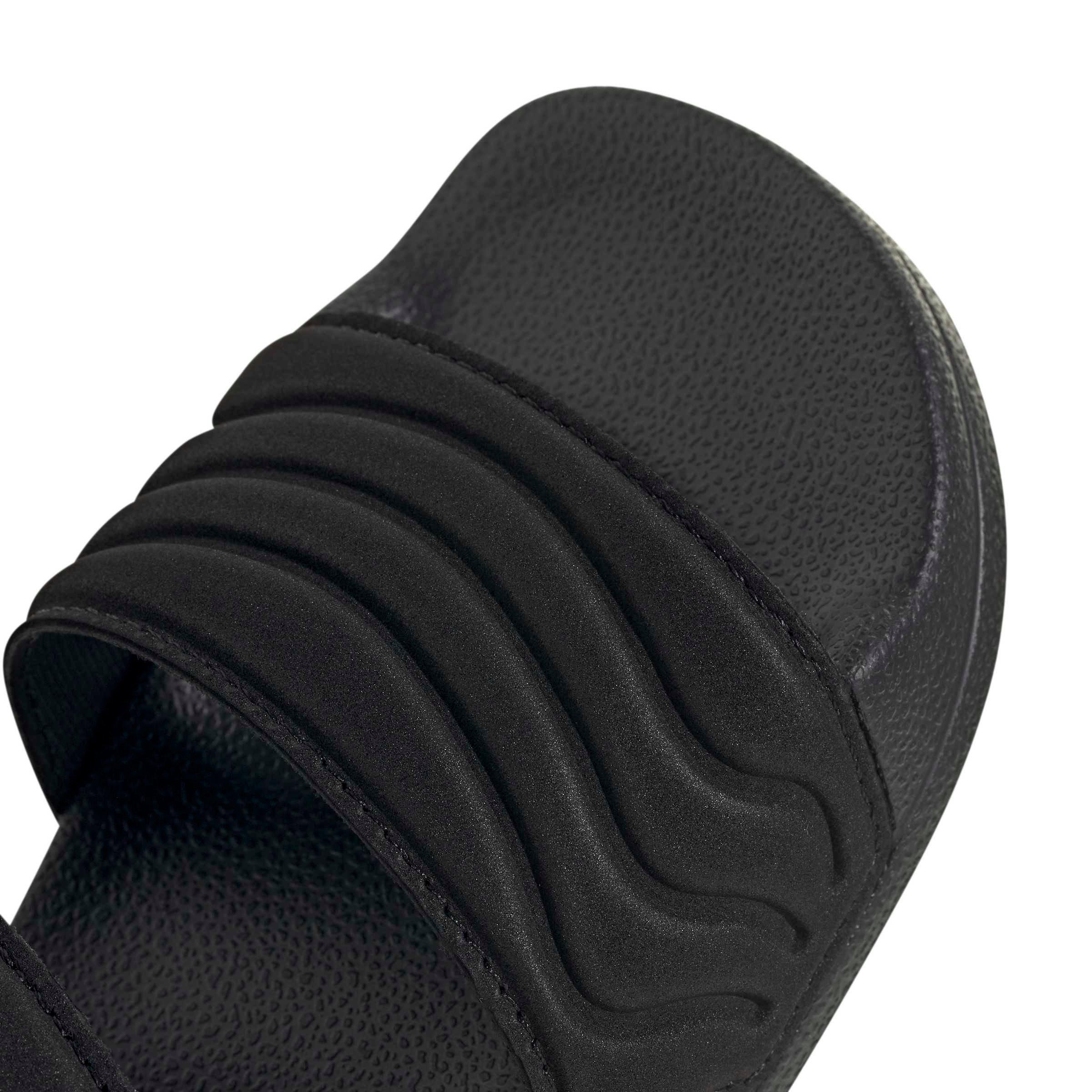 adidas Adilette Sandal 3 Grade School Boys' "Core Black/Core Black/Ftwr White" Sandal