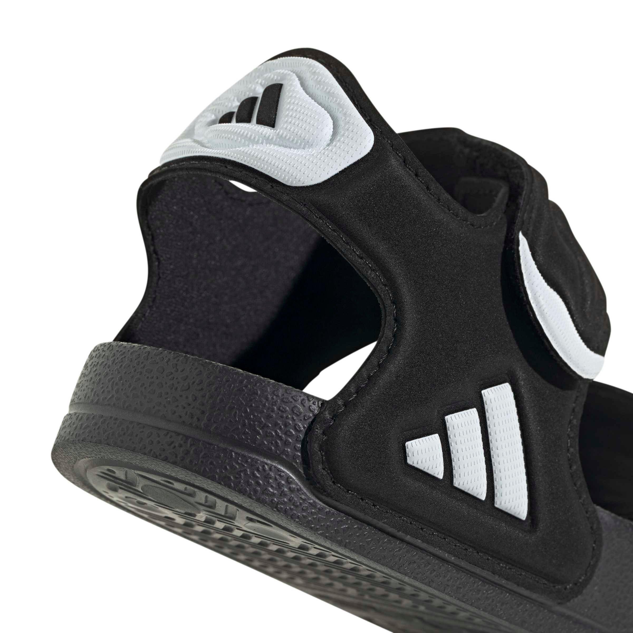 adidas Adilette Sandal 3 Grade School Boys' "Core Black/Core Black/Ftwr White" Sandal