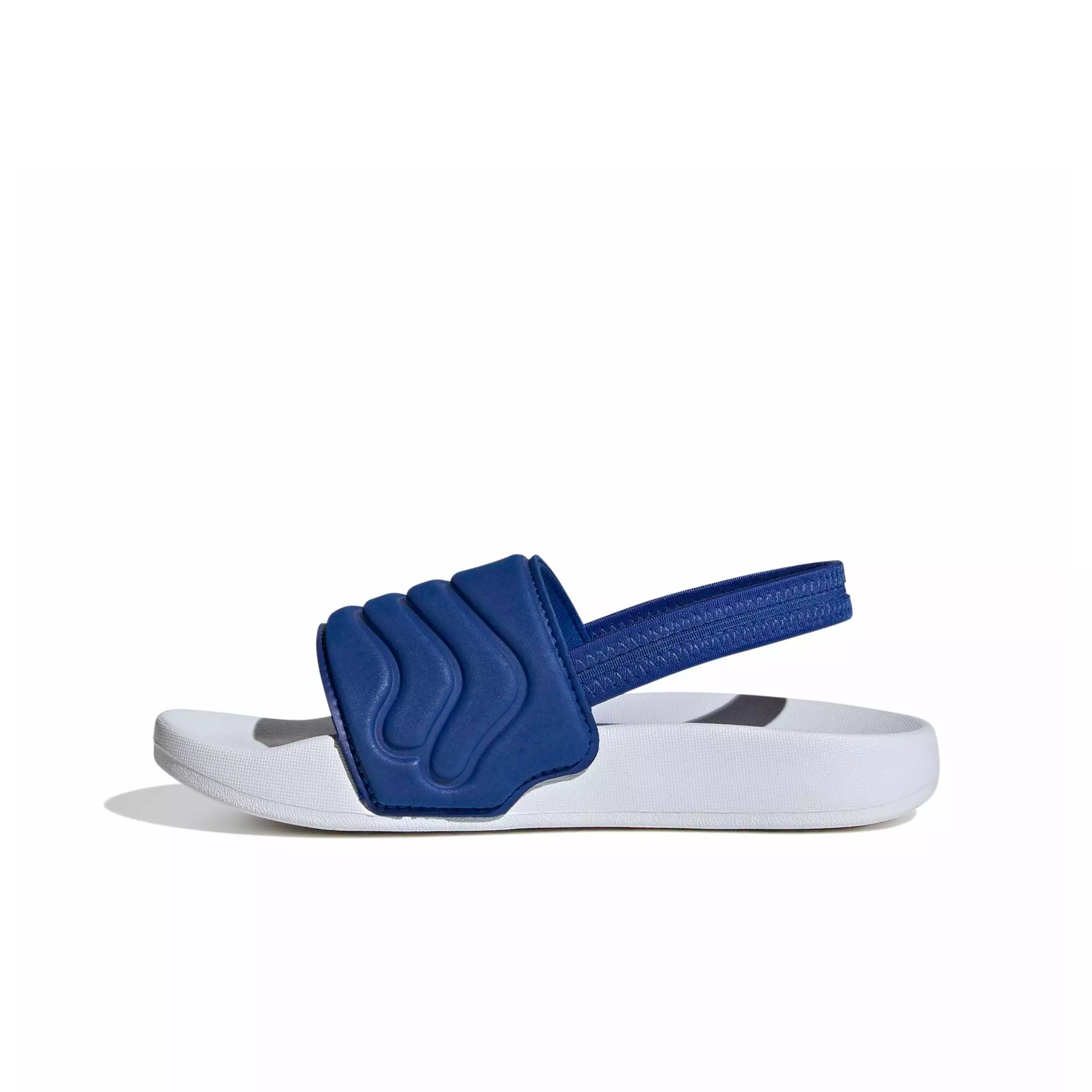 adidas Adilette Estrap 2.0 "Team Royal Blue/Ftwr White/Team Royal Blue" Preschool Boys' Slide - ROYAL/WHITE/ROYAL