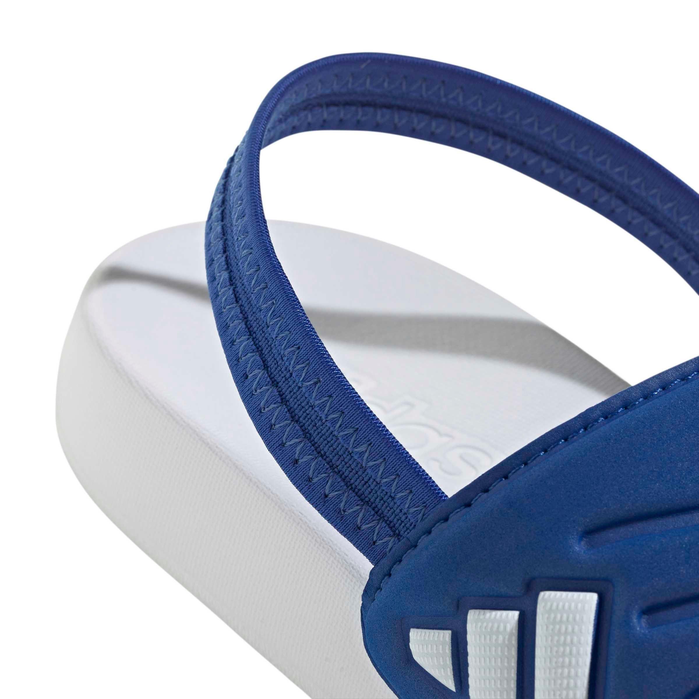 adidas Adilette Estrap 2.0 "Team Royal Blue/Ftwr White/Team Royal Blue" Preschool Boys' Slide - ROYAL/WHITE/ROYAL Thumbnail View 8