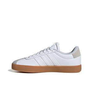 adidas VL Court 3.0 "Ftwr White/Ftwr White/Silver Metallic" Women's Shoe - WHITE/WHITE/SILVER