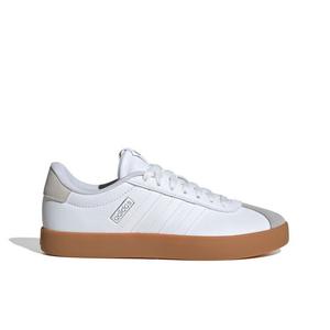 adidas VL Court 3.0 "Ftwr White/Ftwr White/Silver Metallic" Women's Shoe - WHITE/WHITE/SILVER