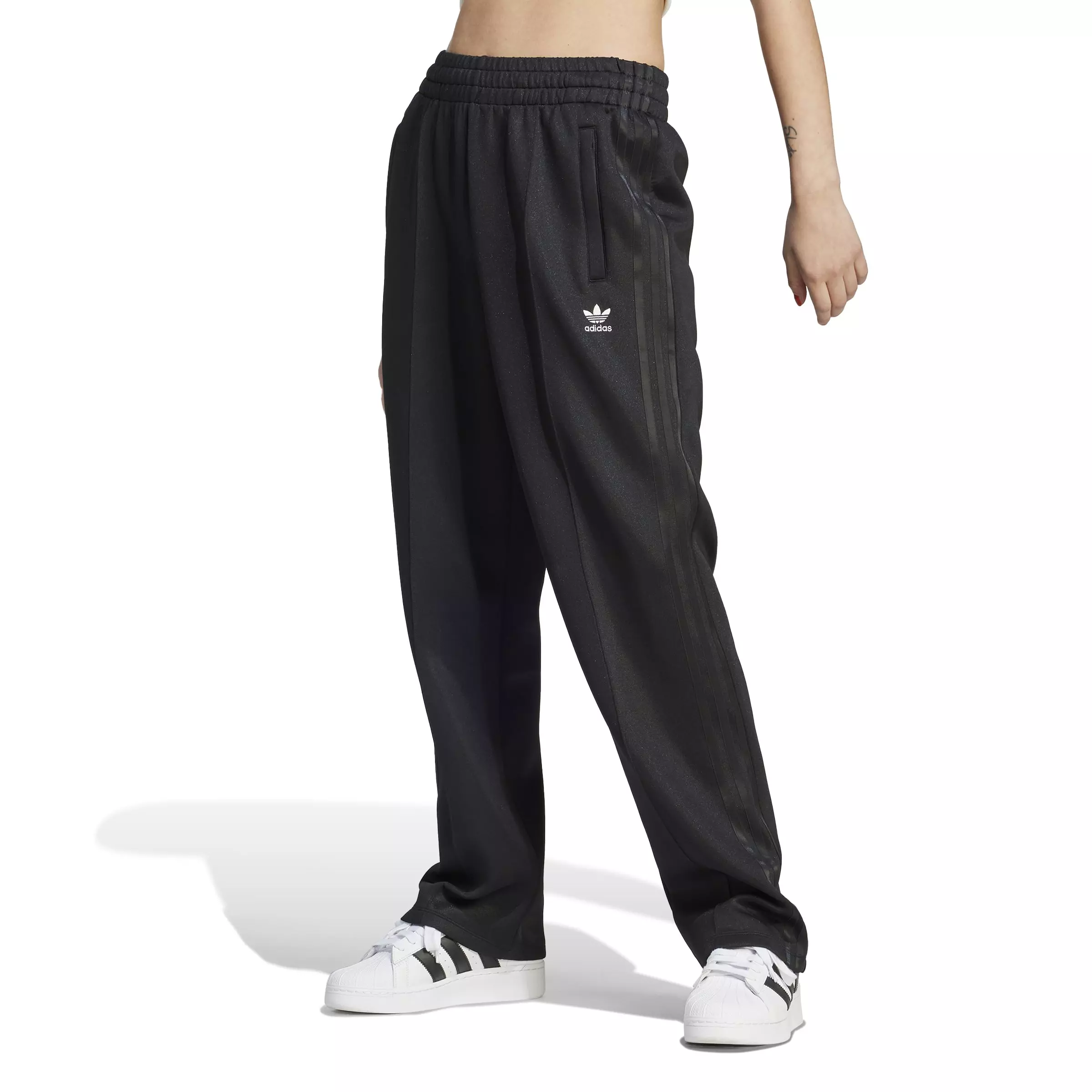 Oversized Pants- Hibbett Black Women\'s adidas Classics SST | Gear City Tracksuit Originals Adicolor -