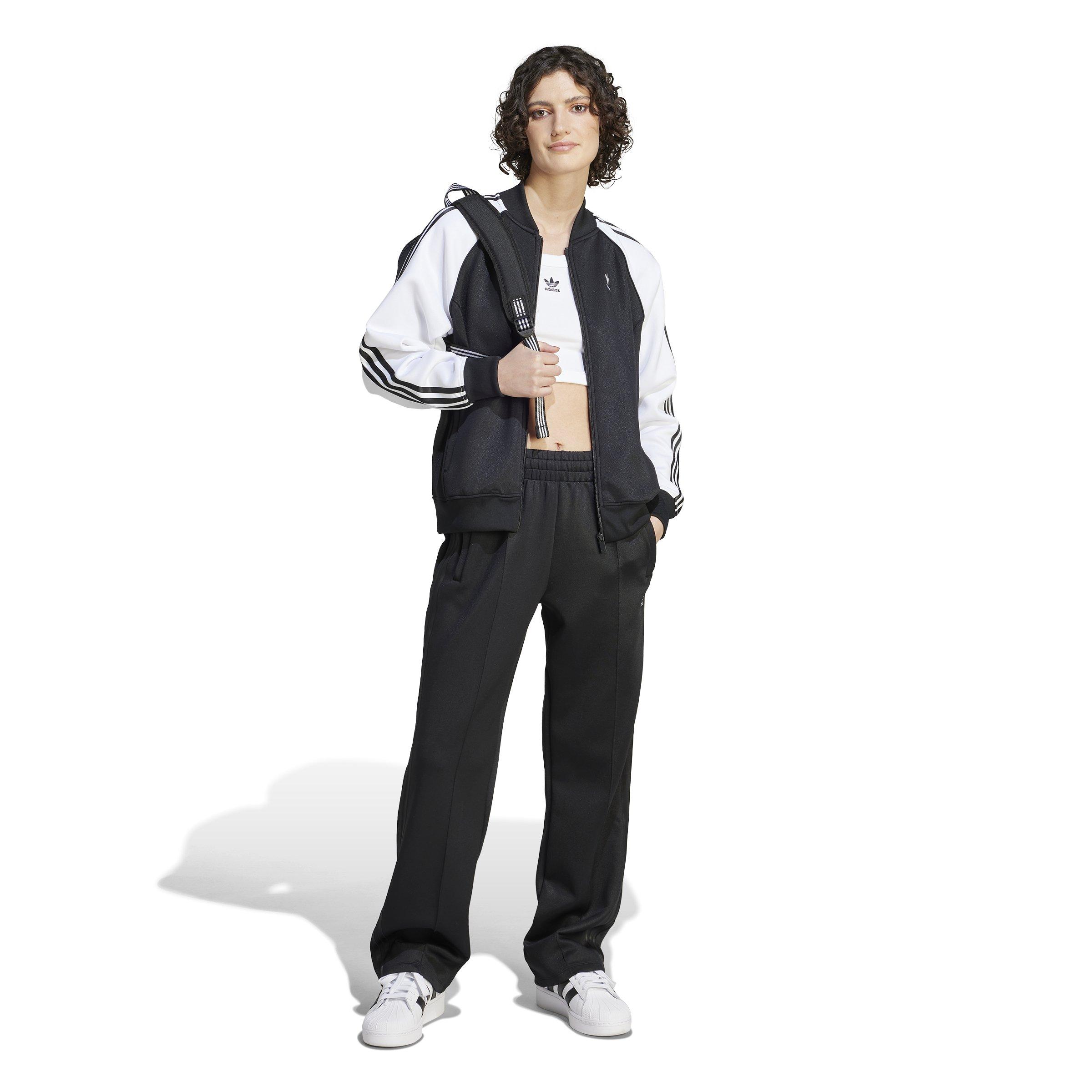 adidas Originals Women\'s Adicolor Classics - City Gear Pants- Oversized | Tracksuit Hibbett Black SST