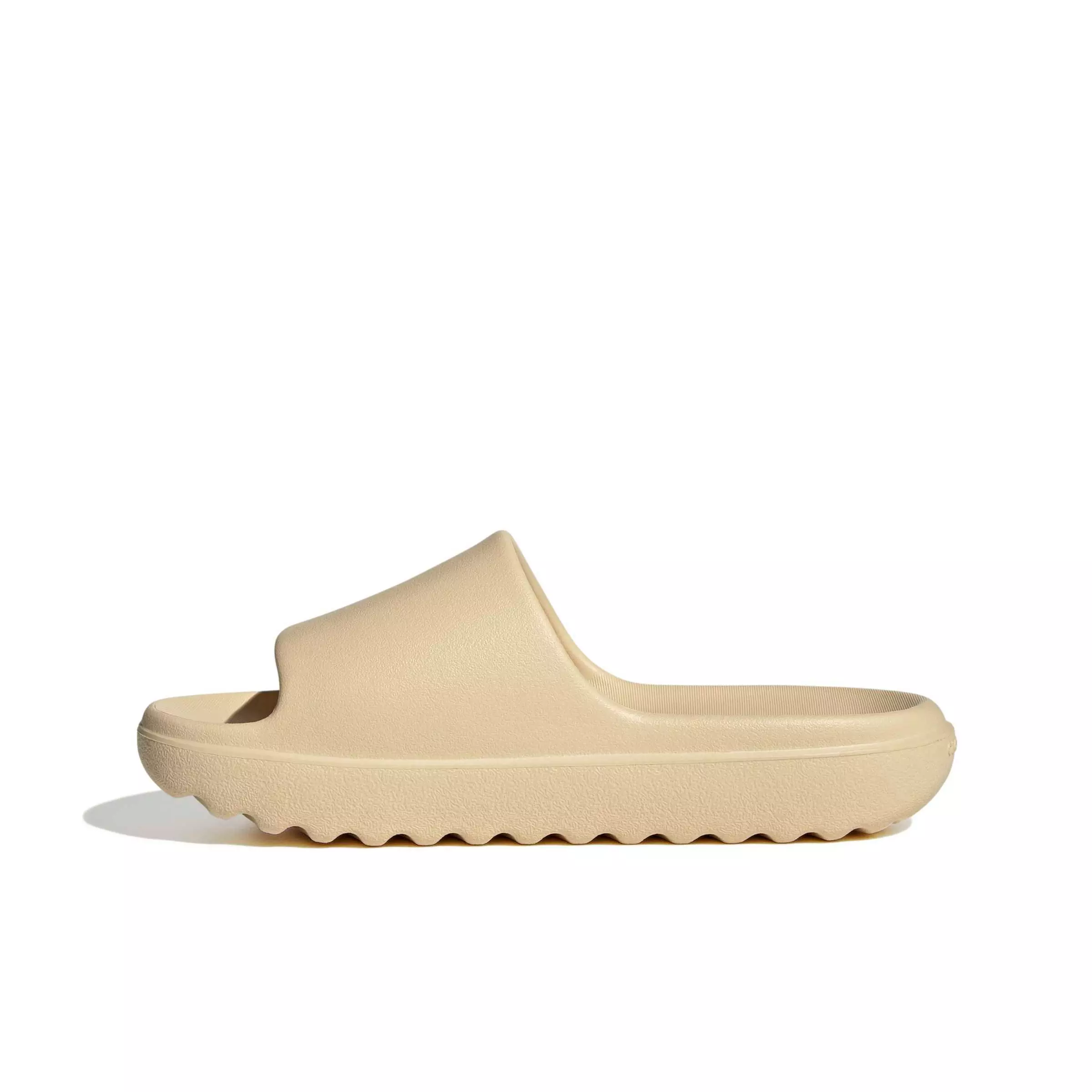 adidas Adilette Lumia "Sand Strata/Sand Strata/Sand Strata" Grade School Boys' Slide - SAND/SAND/SAND