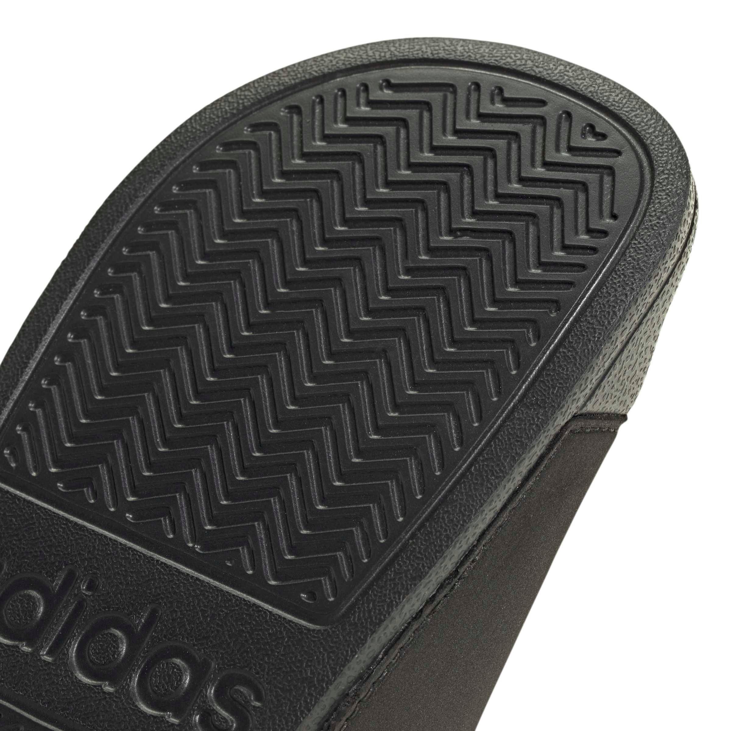 adidas Adilette Shower Logo "Core Black/Ftwr White/Core Black" Preschool Boys' Sandal - BLACK/WHITE/BLACK Thumbnail View 8